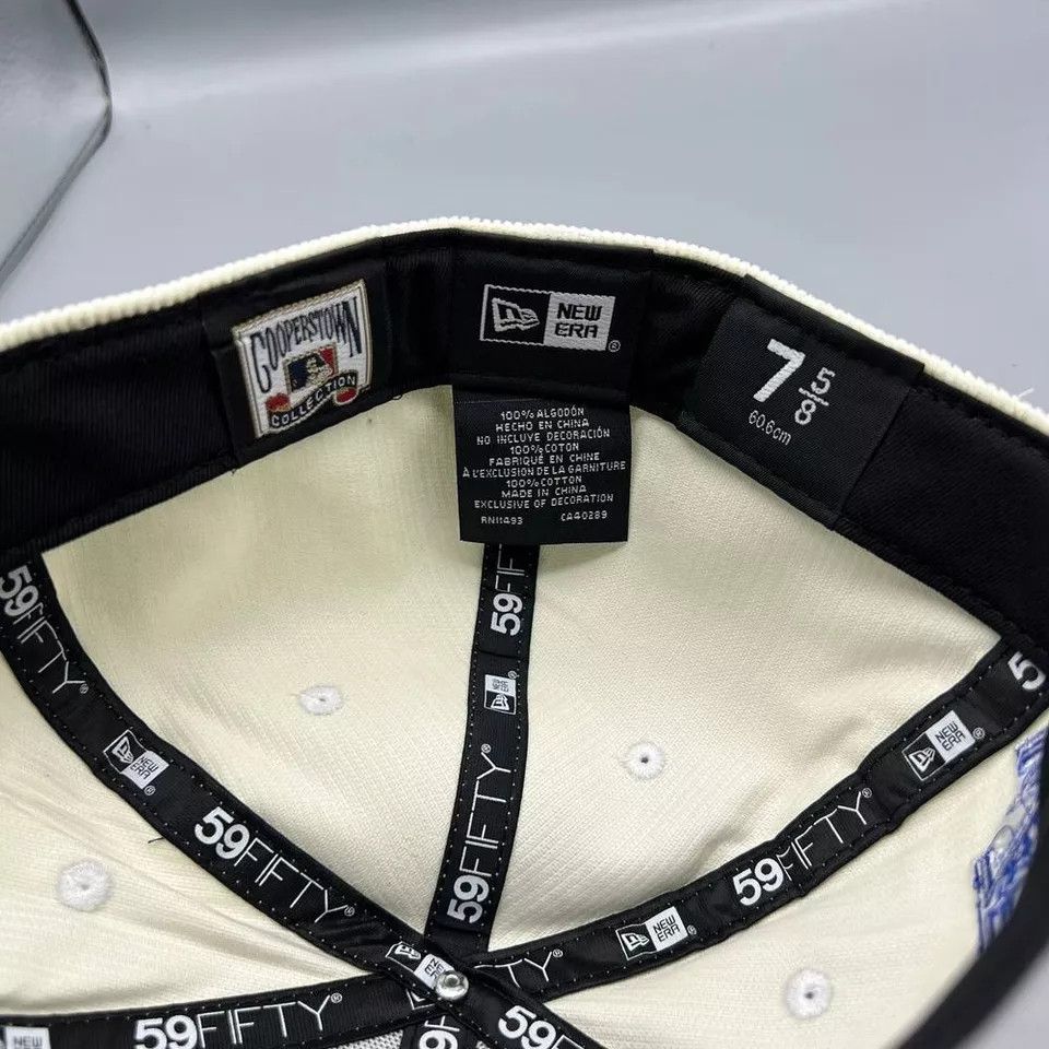 New Era Los Angeles LA Dodgers Hat Men 7 5/8 Corduroy Fitted Cap New Size ONE SIZE - 7 Thumbnail
