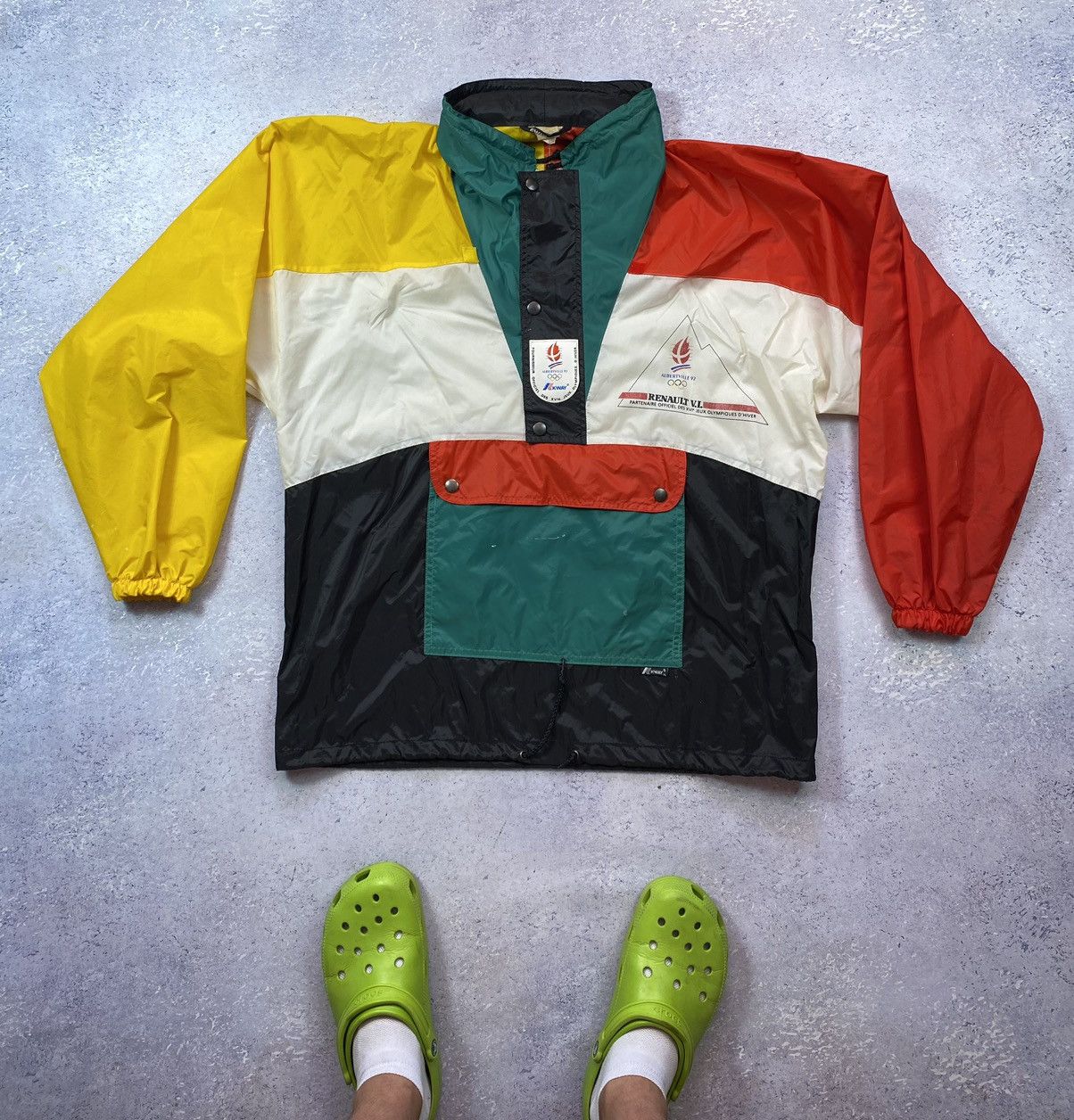 K Way Sports Specialties Sportswear Vintage K Way Albertville 1992 Olympic Game Jacket Grailed