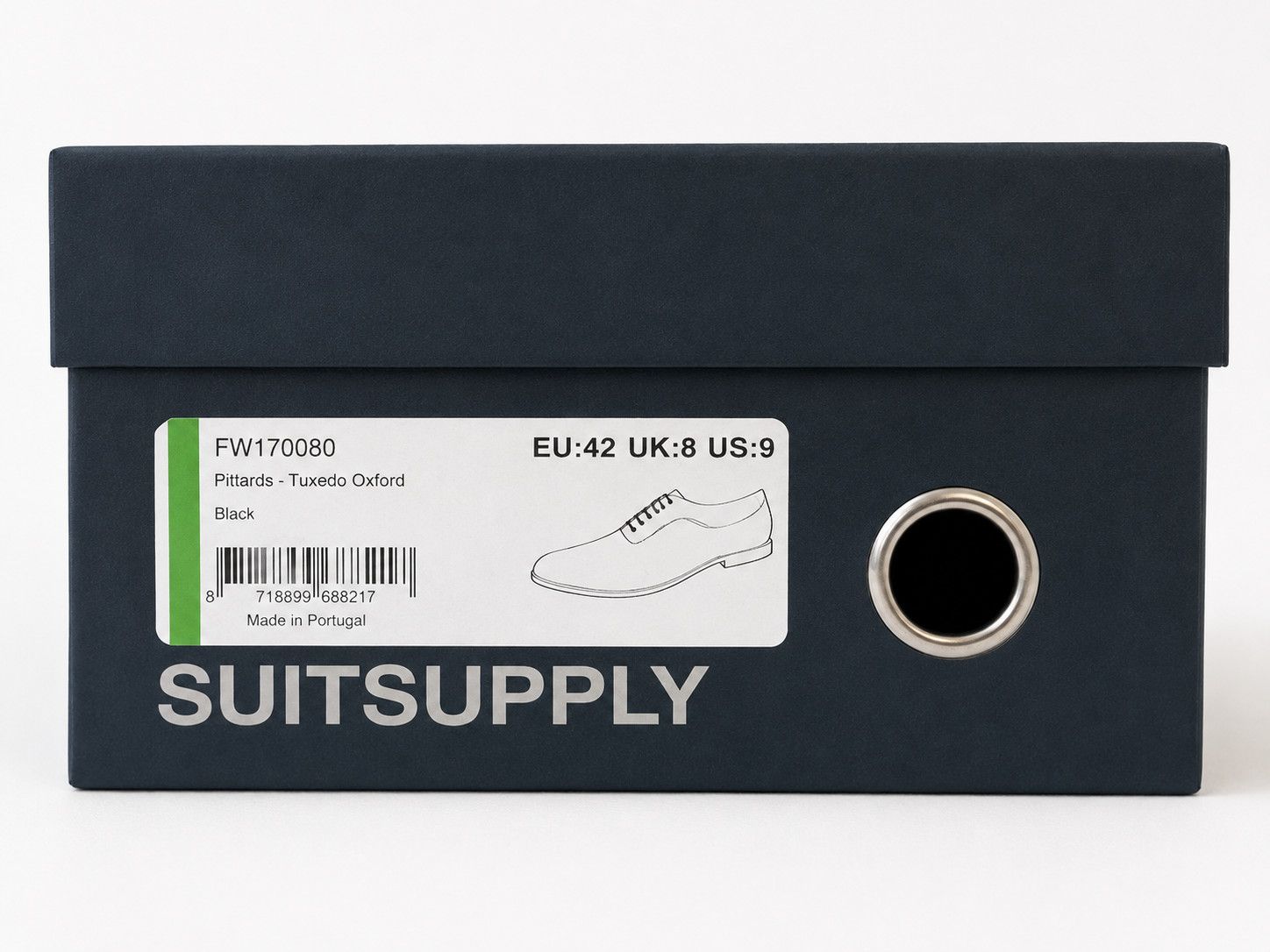 Suitsupply SuitSupply Black Tuxedo Oxford — Patent Leather | Dead Stock Size US 9 / EU 42 - 6 Thumbnail