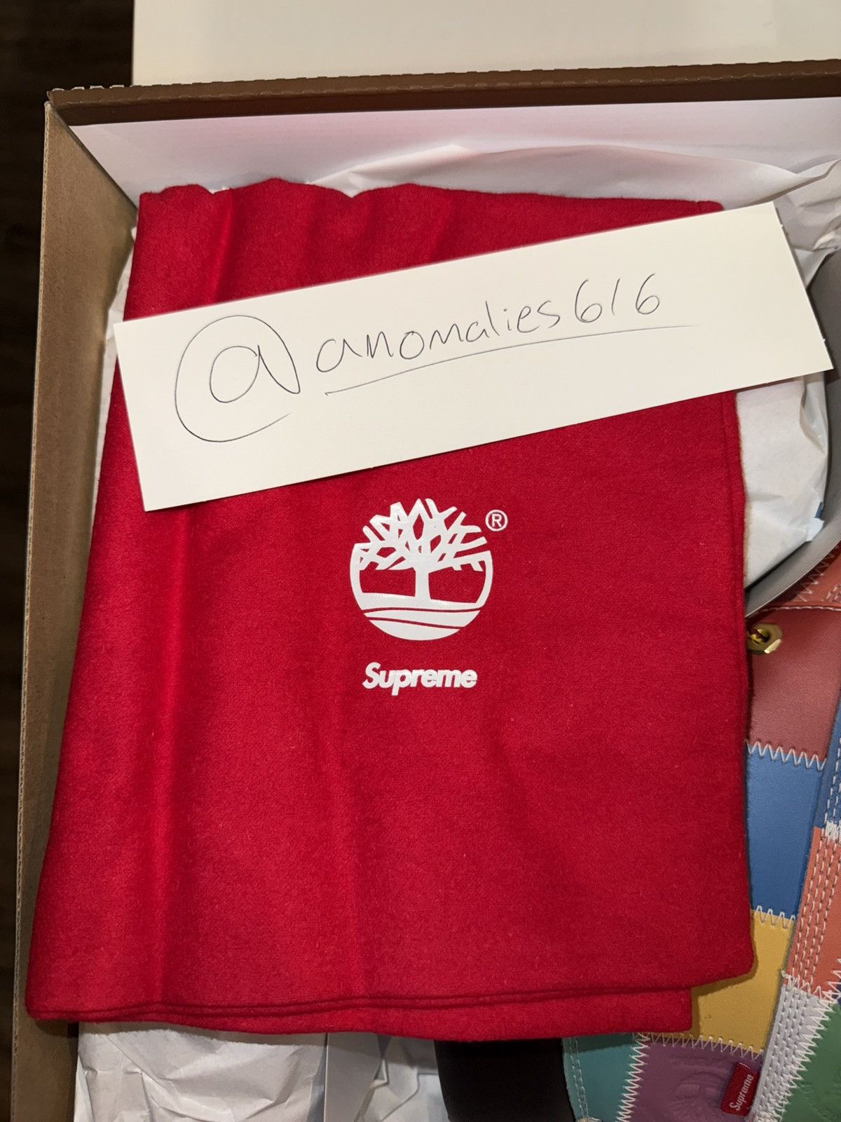 Supreme × Timberland Supreme Patchwork Timberlands Size US 12 / EU 45 - 4 Thumbnail