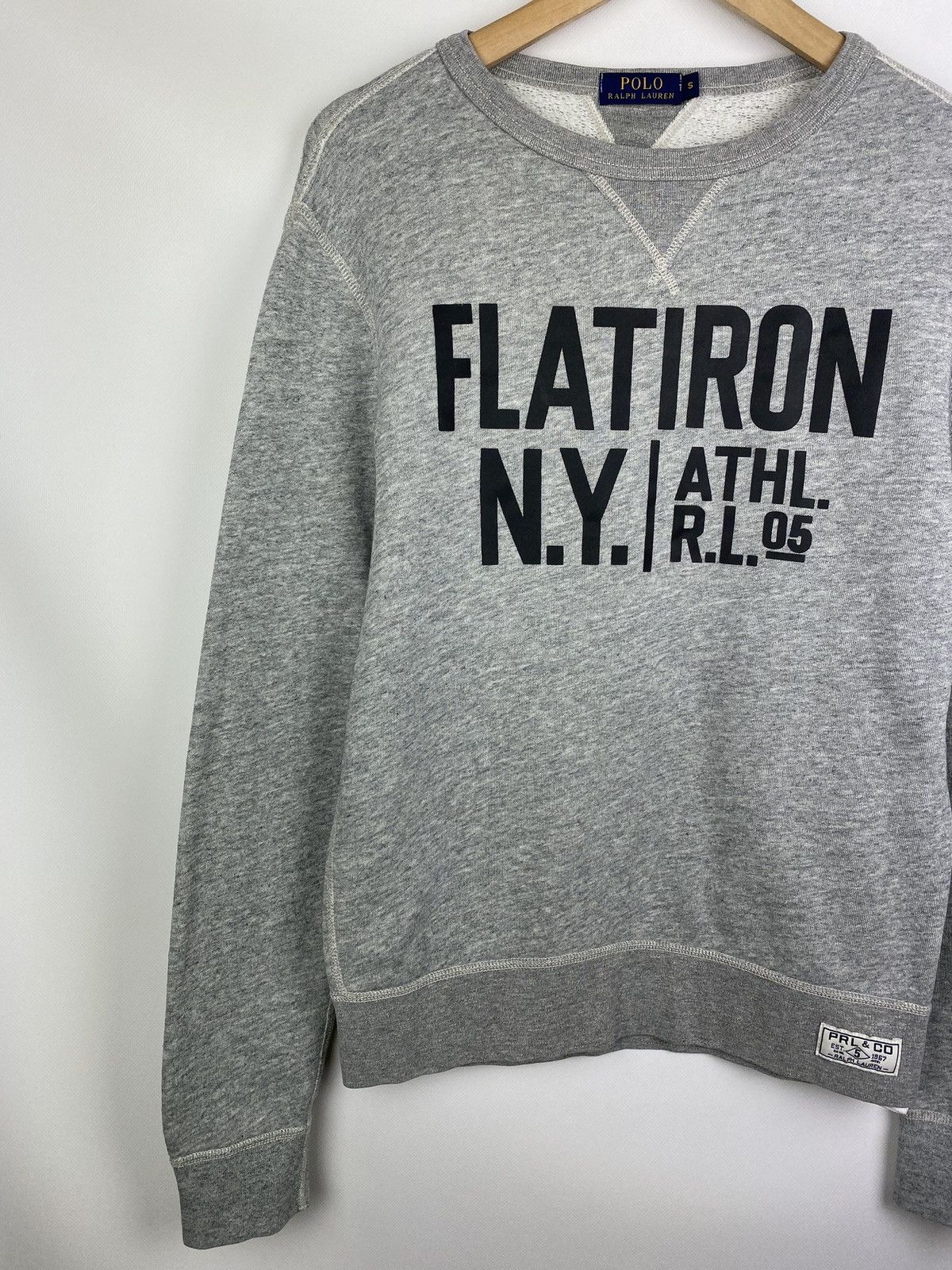 Polo Ralph Lauren Polo Ralph Lauren Flatiron N.Y. big logo crewneck sweatshirt Size US S / EU 44-46 / 1 - 2 Thumbnail