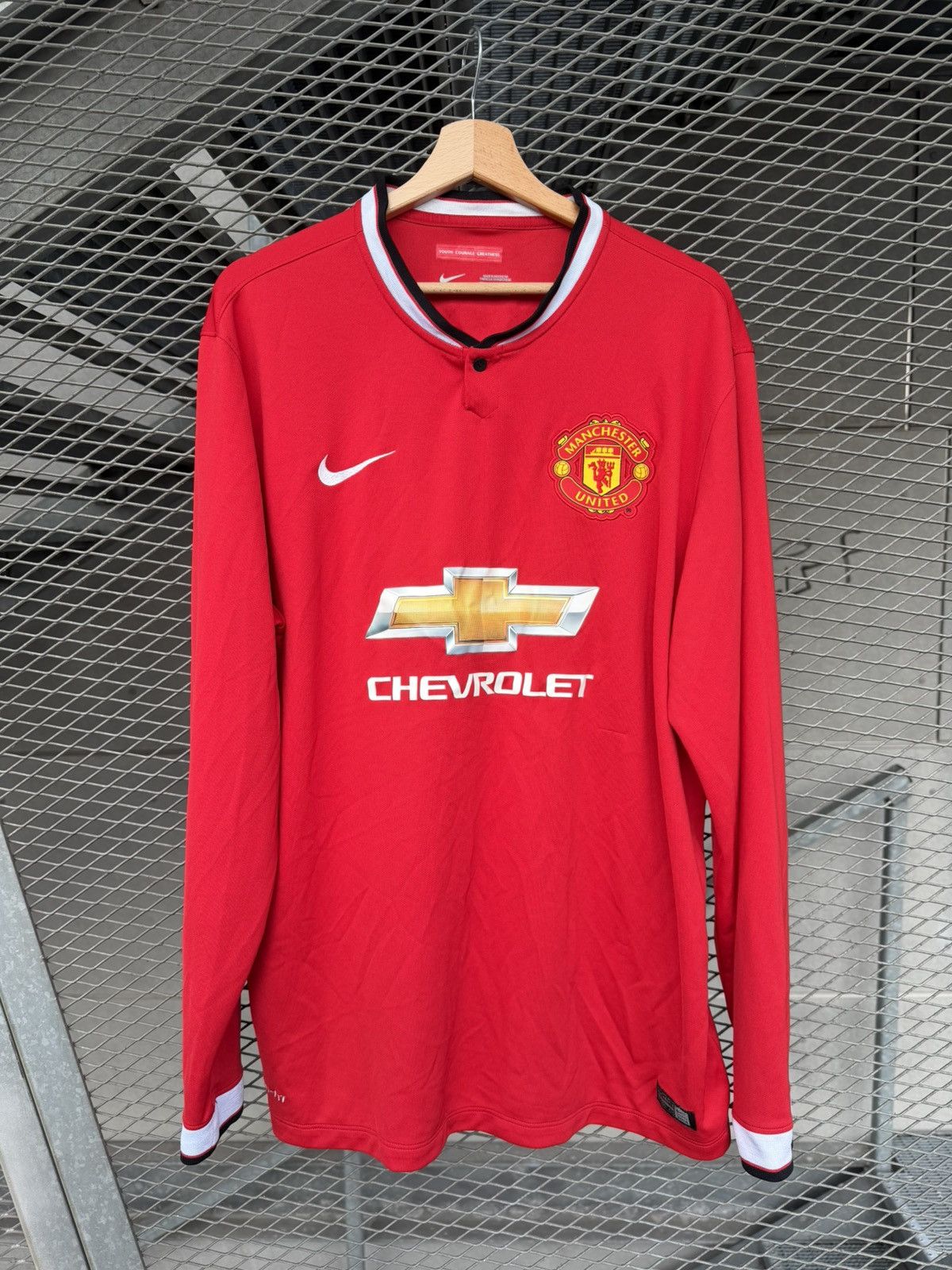 Nike Nike Manchester United Marcos Rojo 2014/2015 Soccer Jersey Size US XL / EU 56 / 4 - 2 Thumbnail