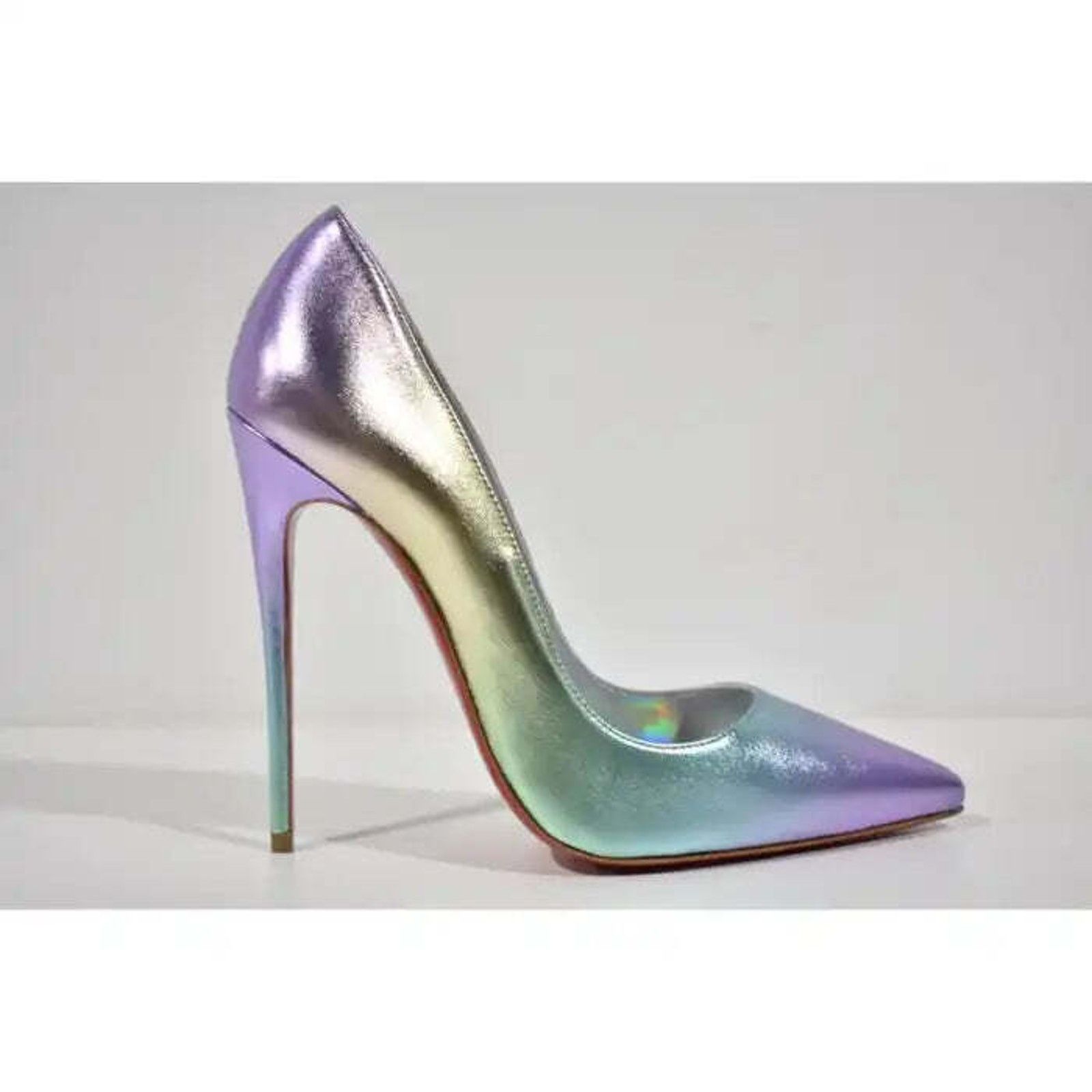 Christian Louboutin So Kate 120 Licorne Multicolor Unicorn Stiletto Heel Pump 39 Size US 9 / IT 39 - 2 Thumbnail