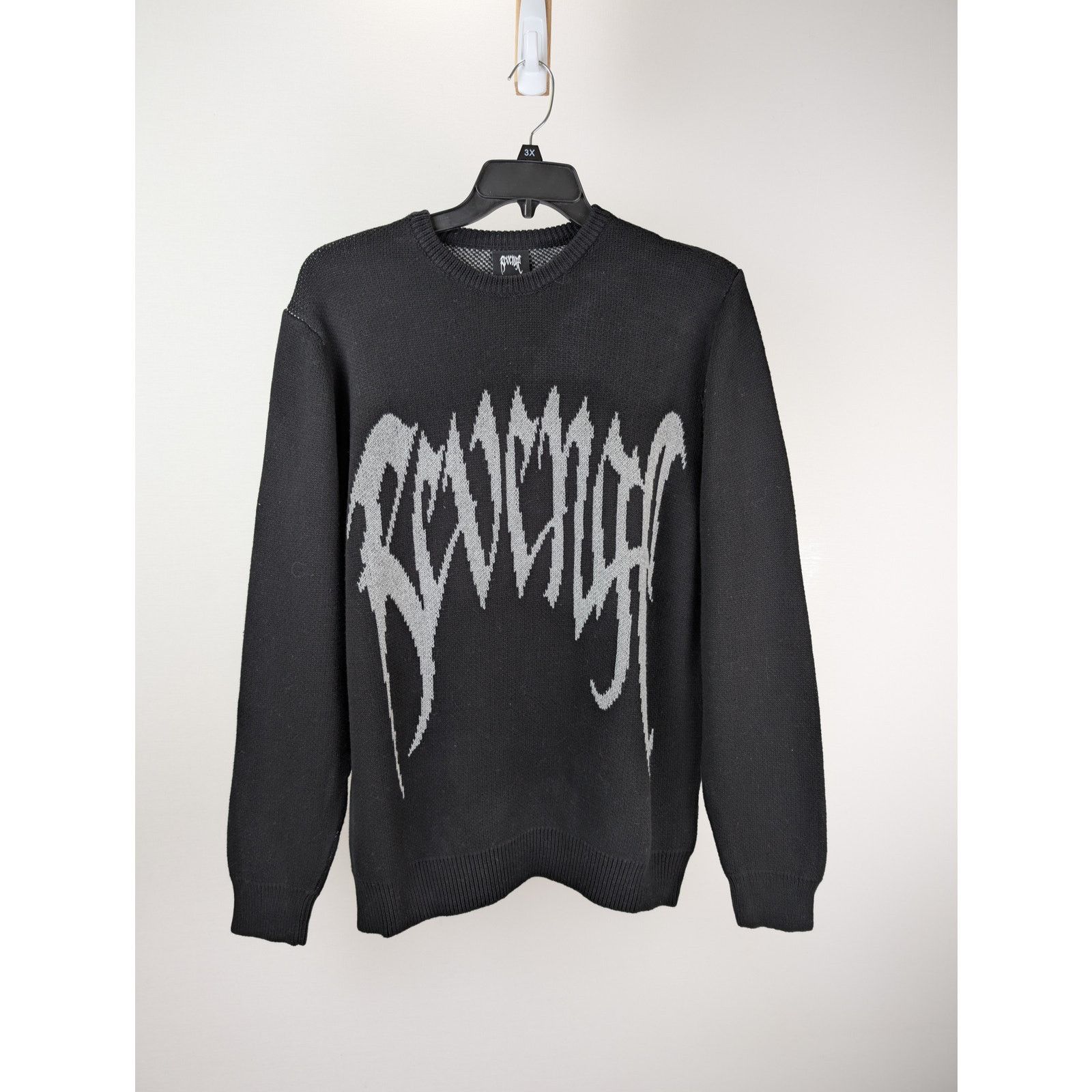 Revenge o1rshd1 Revenge Logo Sweatshirt Sweater in Black Size US M / EU 48-50 / 2 - 7 Thumbnail