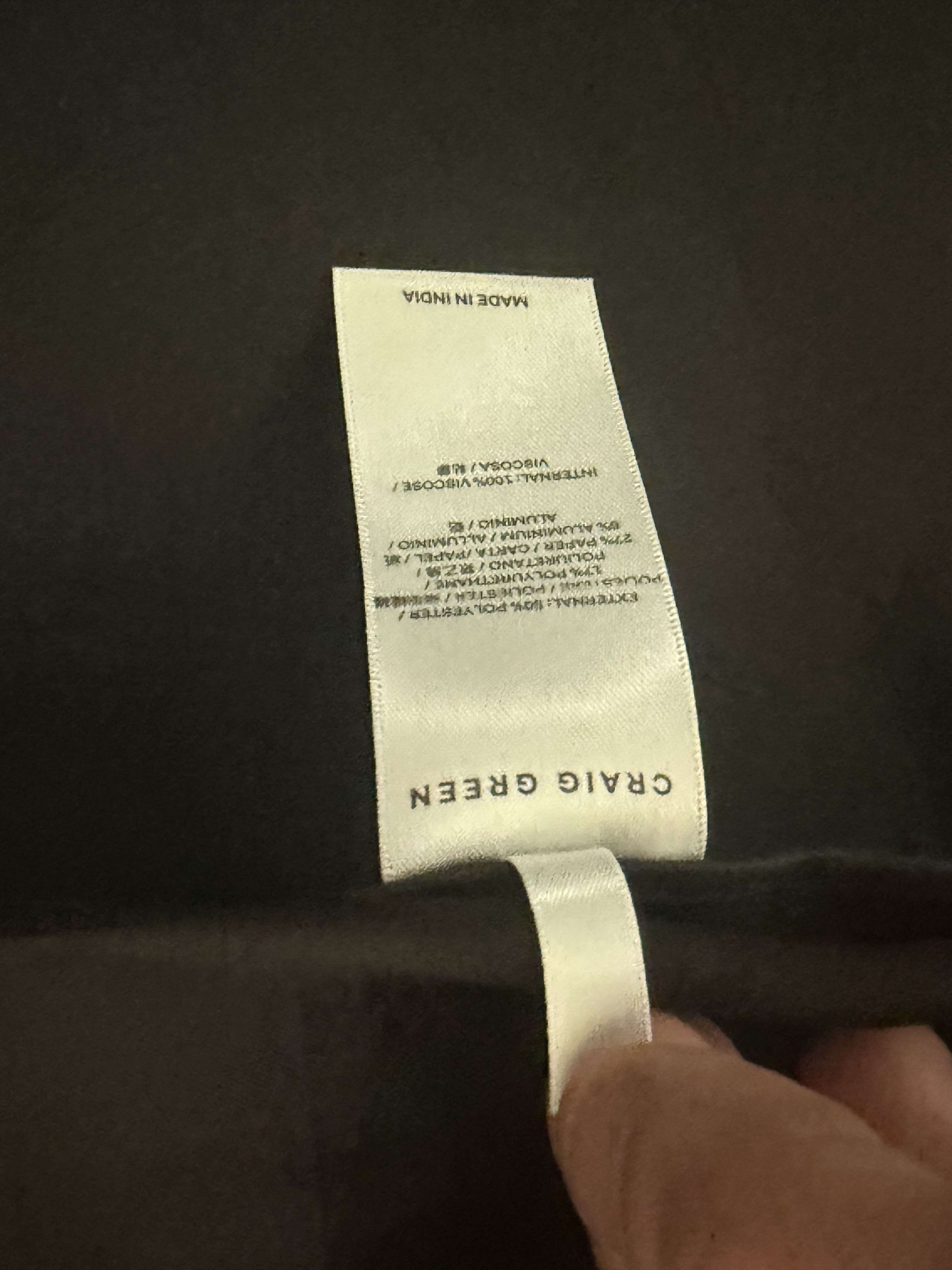 Craig Green Tab Coat - Long Size US M / EU 48-50 / 2 - 7 Thumbnail
