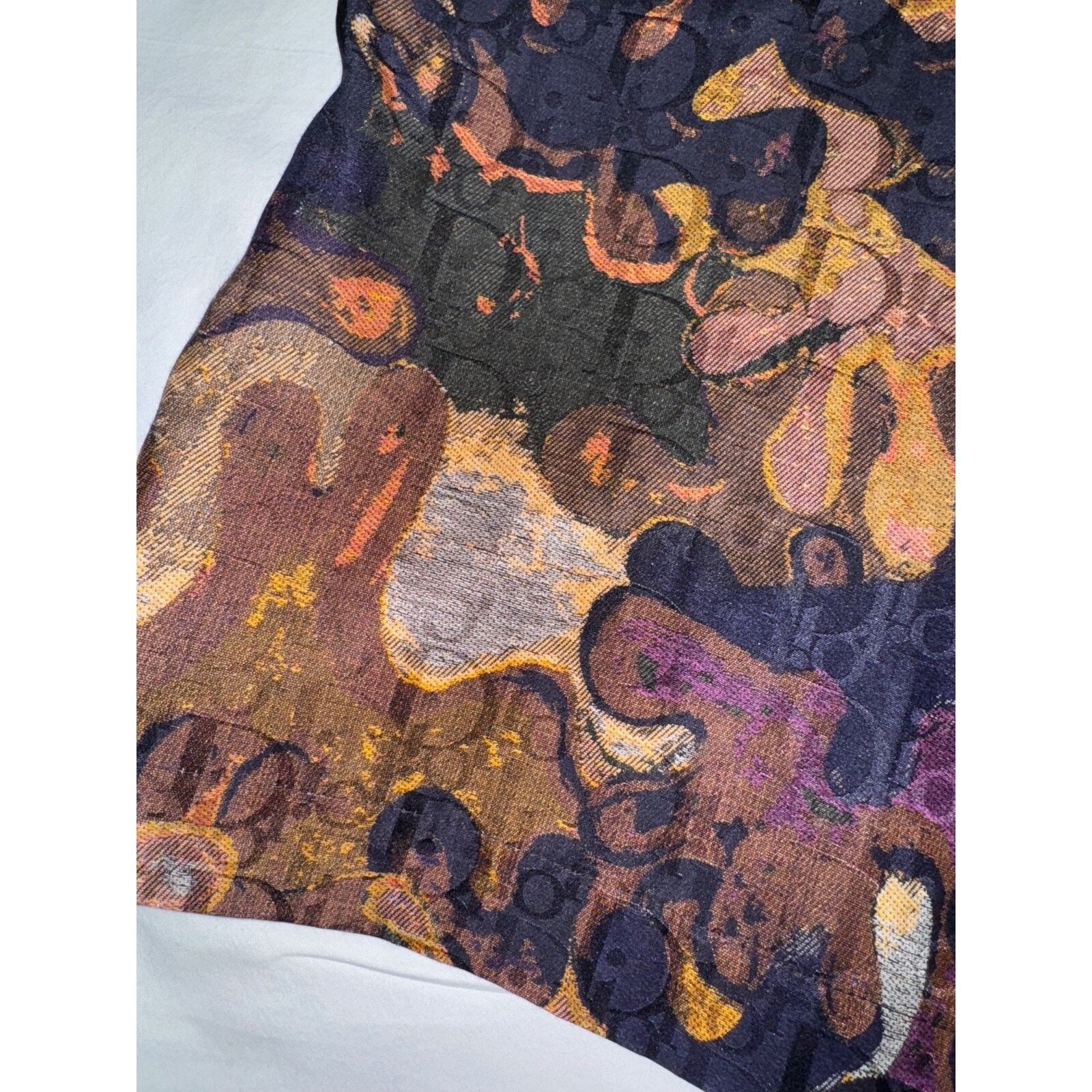 Dior Dior And Peter Doig Silk Cotton Camouflage Oblique Jacquard Size US 34 / EU 50 - 8 Thumbnail