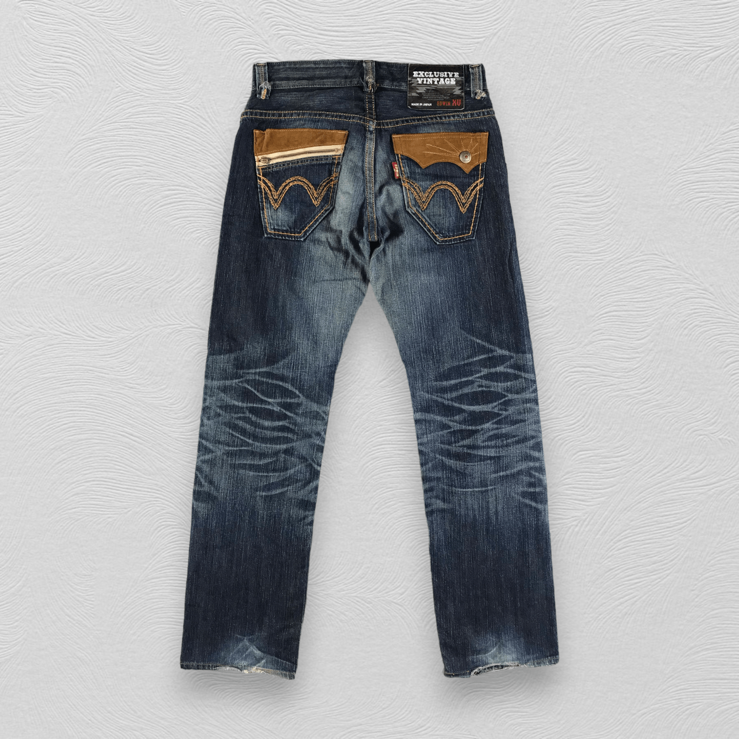 Edwin Vintage Edwin XV Jeans Faded Blue Denim KJ2331 Size US 30 / EU 46 - 2 Thumbnail