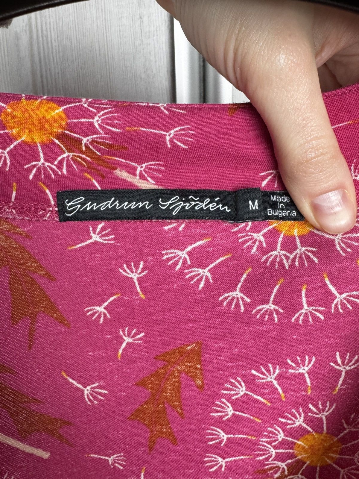 Gudrun Sjoden Gudrun Sjödén Dandelion Flower v-neck short sleeve dress M Size M / US 6-8 / IT 42-44 - 9 Thumbnail