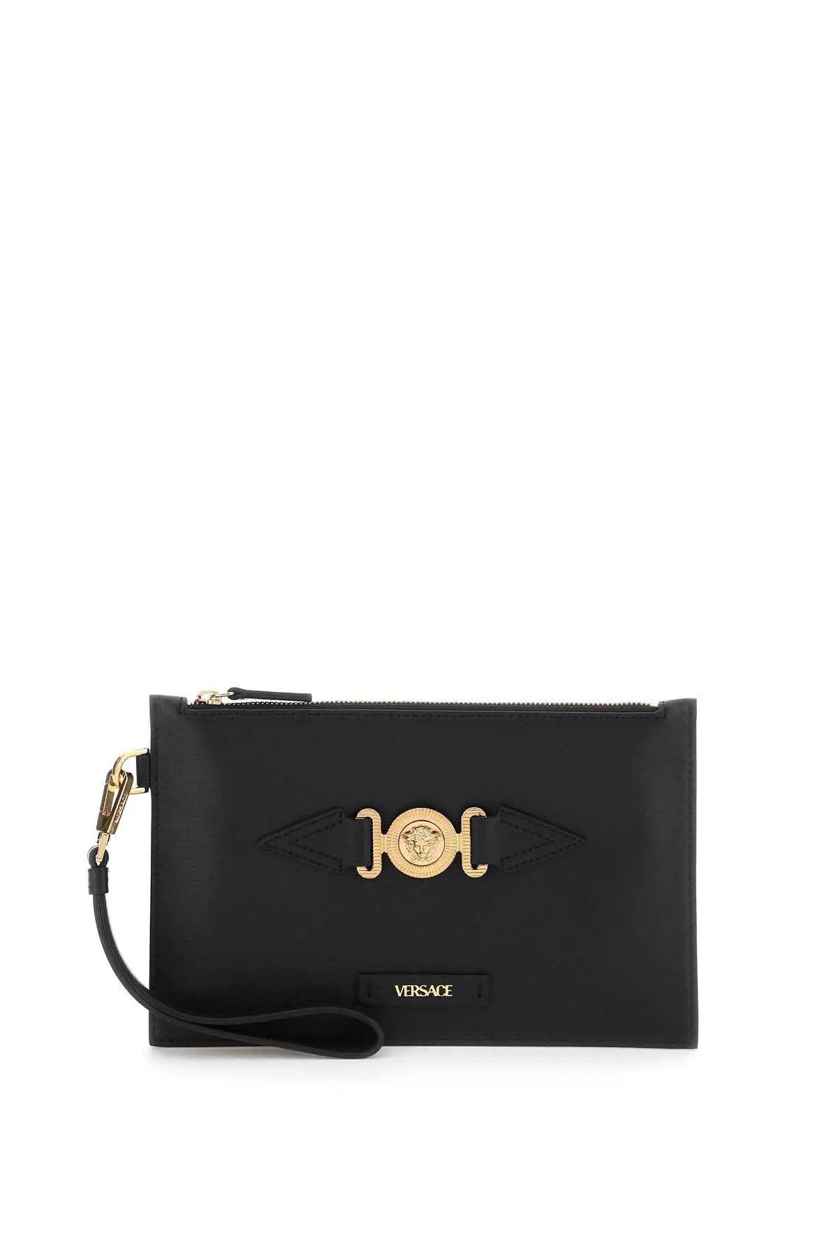 image of Versace O1S22I1N0124 Medusa Biggie Pouch In Black, Men's
