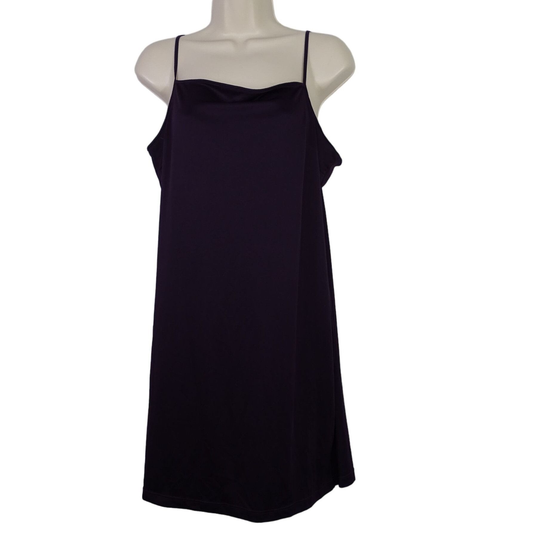 Lauren Ralph Lauren Lauren Ralph Lauren Purple Slip Dress Women Size L Sleeveles Size L / US 10 / IT 46 - 1 Thumbnail
