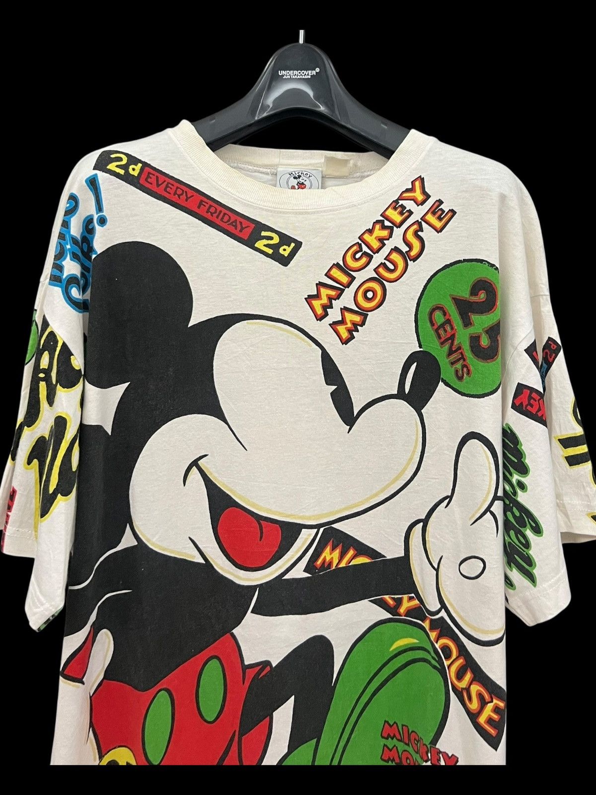 Mickey Mouse BINTAGE FULL PRINT MICKEY MOUSE SHIRT Size US XL / EU 56 / 4 - 5 Thumbnail