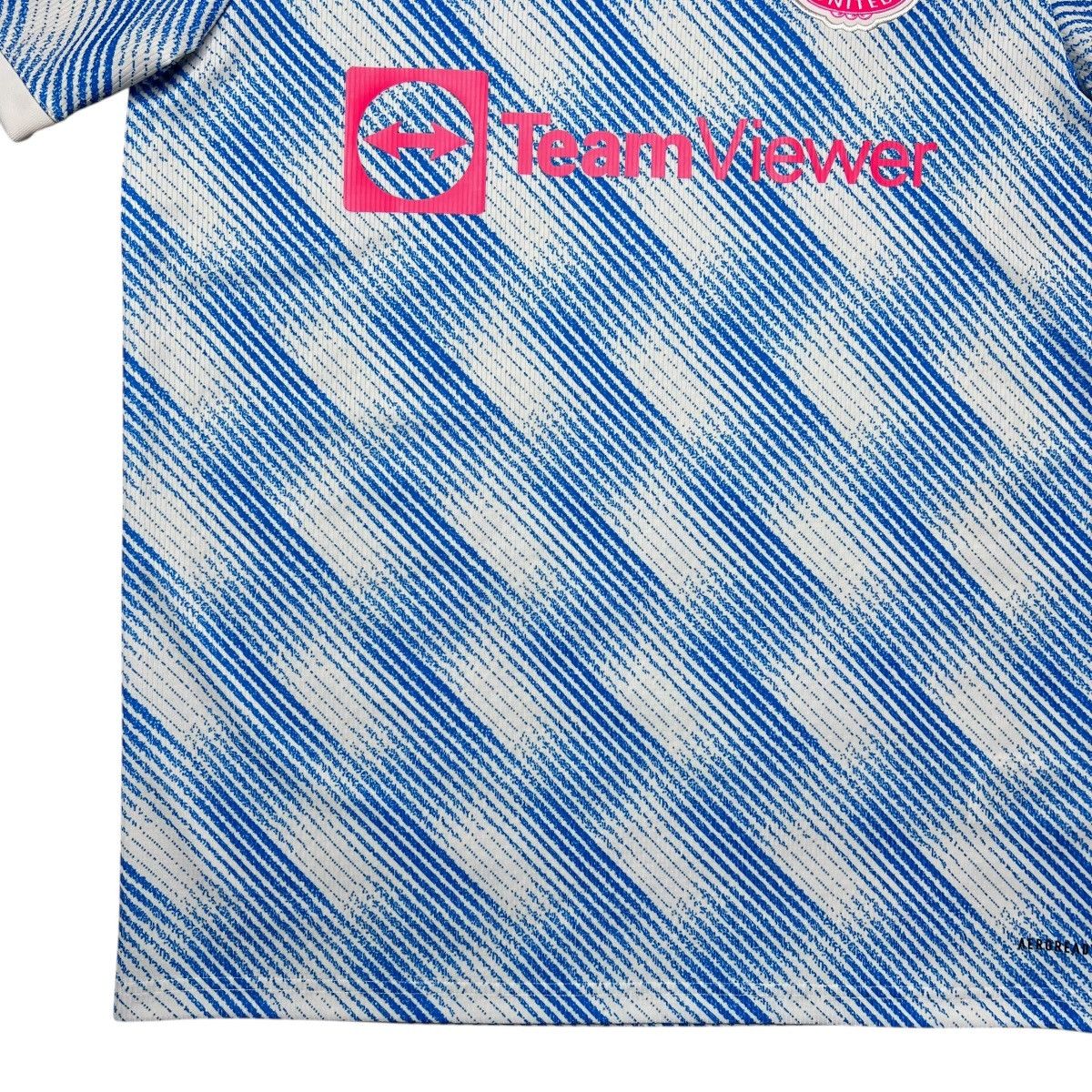 Adidas 2021-2022 Adidas Manchester United Away Soccer Jersey Size US M / EU 48-50 / 2 - 9 Thumbnail