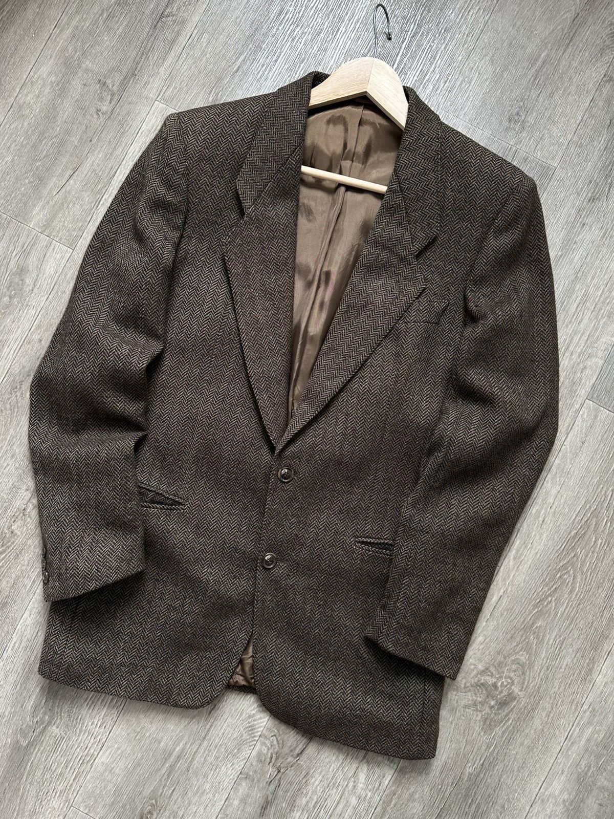 Hugo Boss 🫧Hugo Boss Vintage Wool Blazer Jacket Men L Size US L / EU 52-54 / 3 - 2 Thumbnail