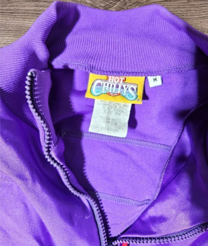 Vintage Vtg Hot Chillys Zip Pullover Jacket Size M Windbreaker USA Size M / US 6-8 / IT 42-44 - 9 Thumbnail