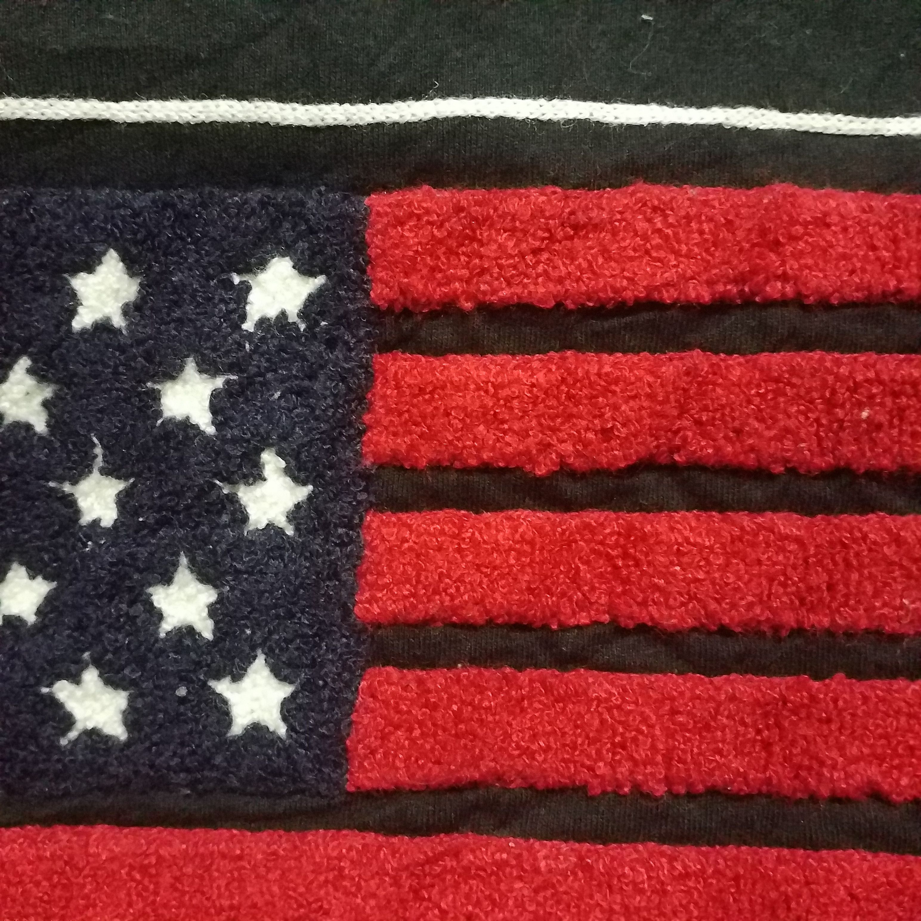Japanese Brand THE RADEO CROWN AMERICAN FLAG BACK HIT LIKE NEW Size US XXL / EU 58 / 5 - 2 Thumbnail
