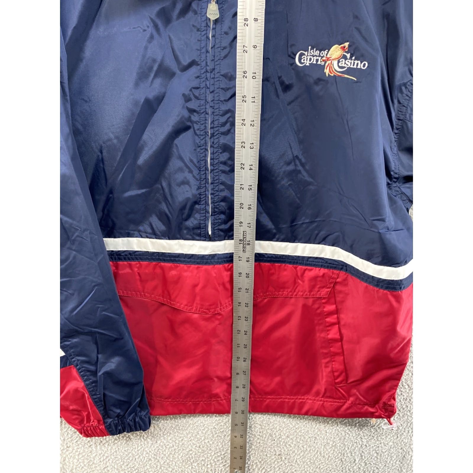 Vintage GEAR FOR SPORTS ISLE OF CAPRI Windbreaker Jacket 1/2 Zip Men’s SZ M Embroidered 90s Vintage Jacket Mens Size US M / EU 48-50 / 2 - 6 Thumbnail