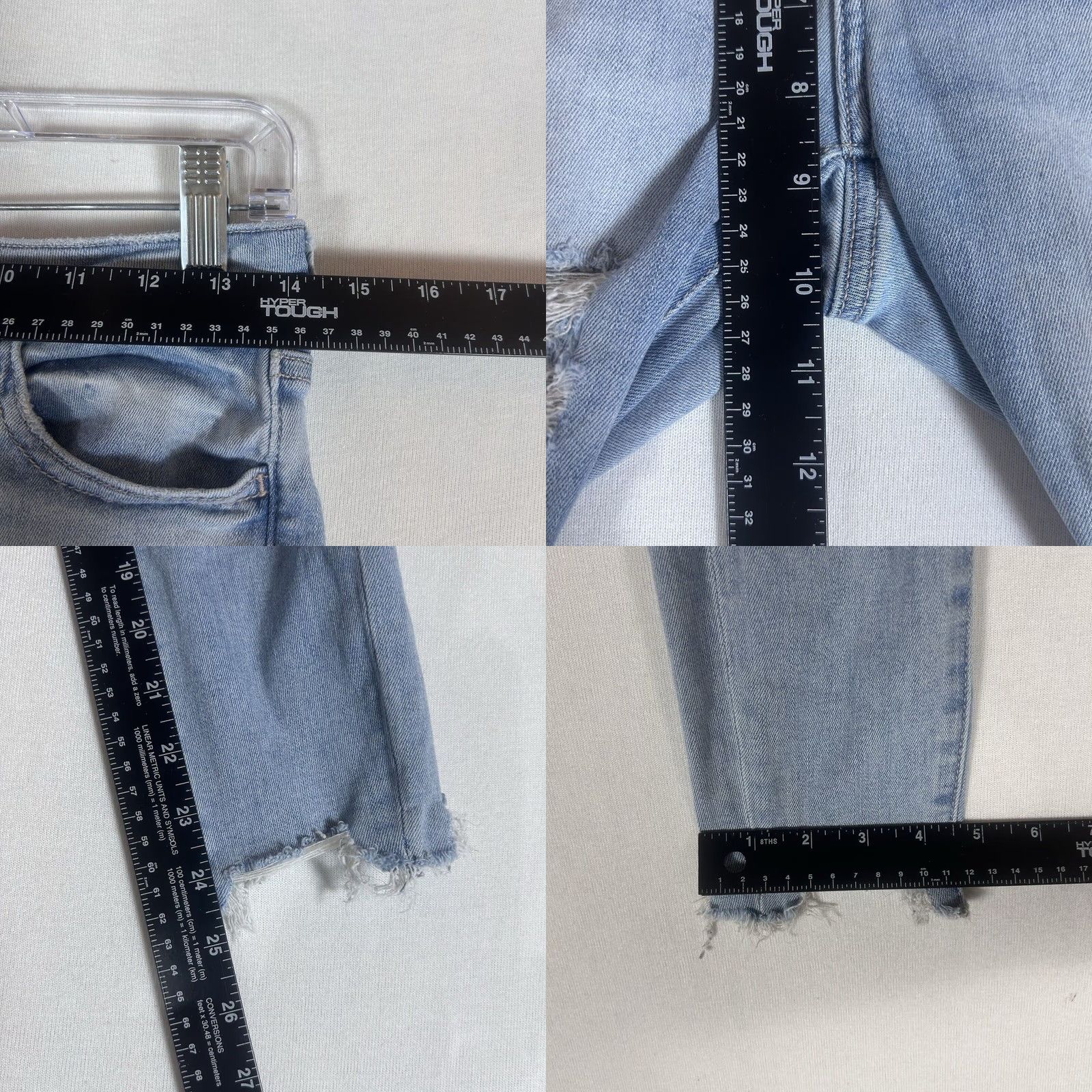 American Eagle Outfitters American Eagle Jeans Jegging Light Wash Mid 4S Slim Women Shirt? Size 27" / US 4 / IT 40 - 8 Thumbnail
