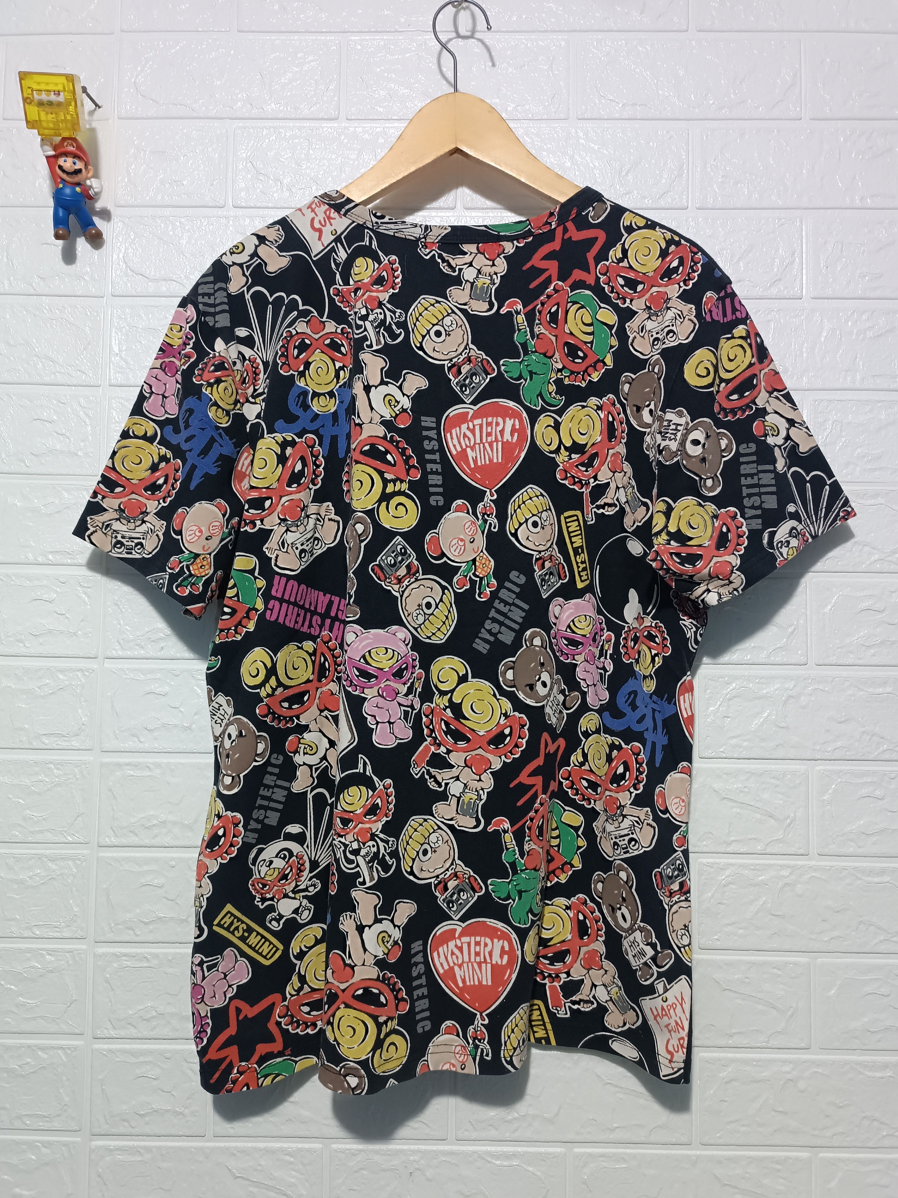Japanese Brand Vintage Hysteric Mini Over Print Tee Size US M / EU 48-50 / 2 - 5 Thumbnail