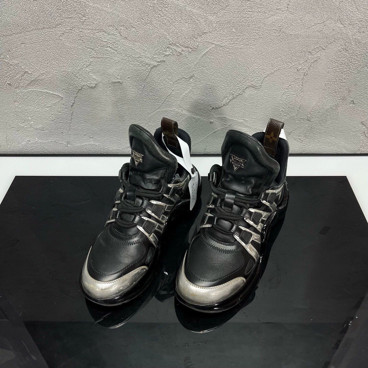 Louis Vuitton LV Archlight black silver women's 36.5 Size US 5.5 / IT 35.5 - 1 Thumbnail