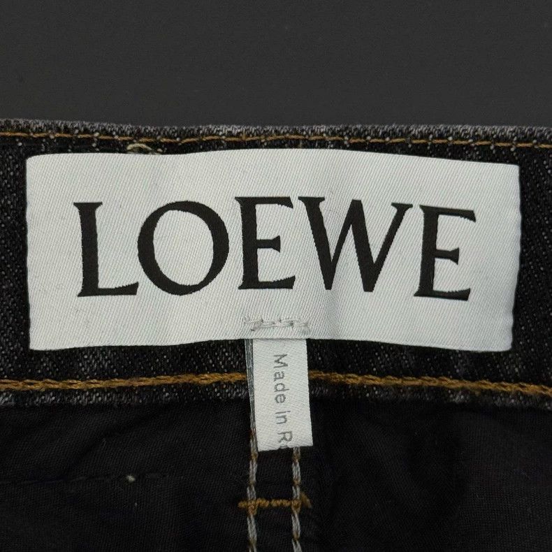 Loewe loewe Leather label logo jeans 2504-Nextarrow Size US 40 / EU 56 - 5 Thumbnail