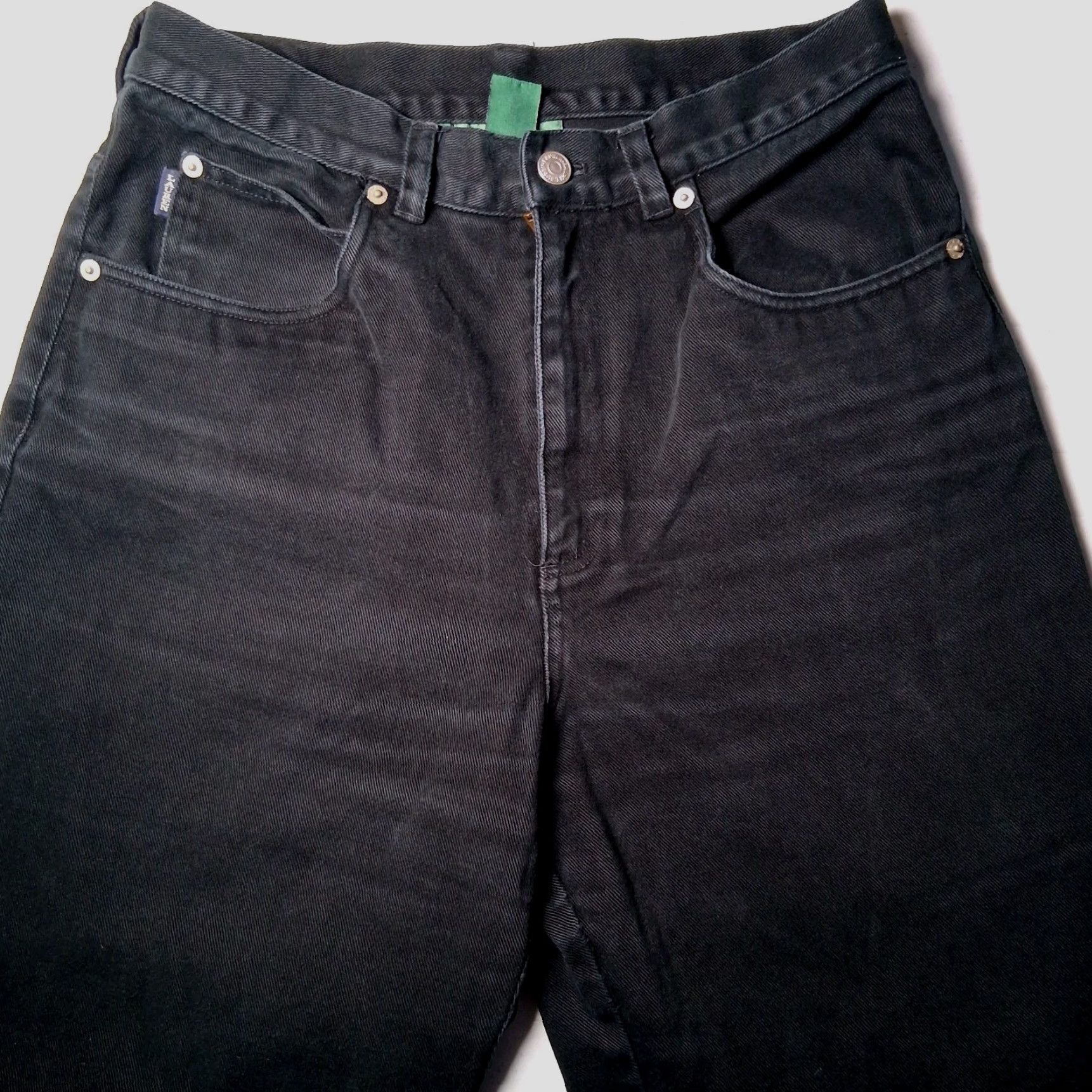 Ralph Lauren VINTAGE Lauren Ralph Lauren Jeans Mom Regular Black Denim High Rise 29" Waist 29" Inseam Women 10 Size 32" / US 10 / IT 46 - 3 Thumbnail