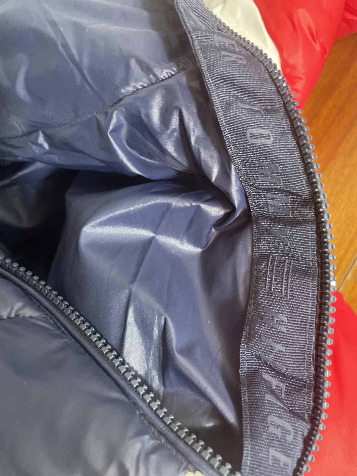 Tommy Hilfiger Tommy Hilfiger Puffer Coat Women's Large Sporty Colorblock Size L / US 10 / IT 46 - 8 Thumbnail