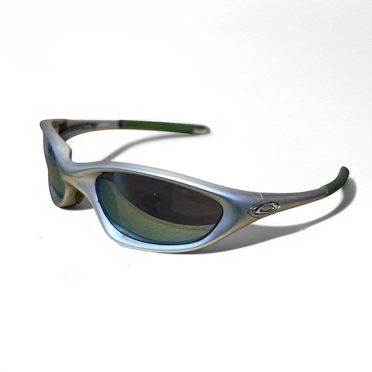 Brand New Vintage Oakley XX Twenty Jet Black W/ Ruby Iridium Lenses