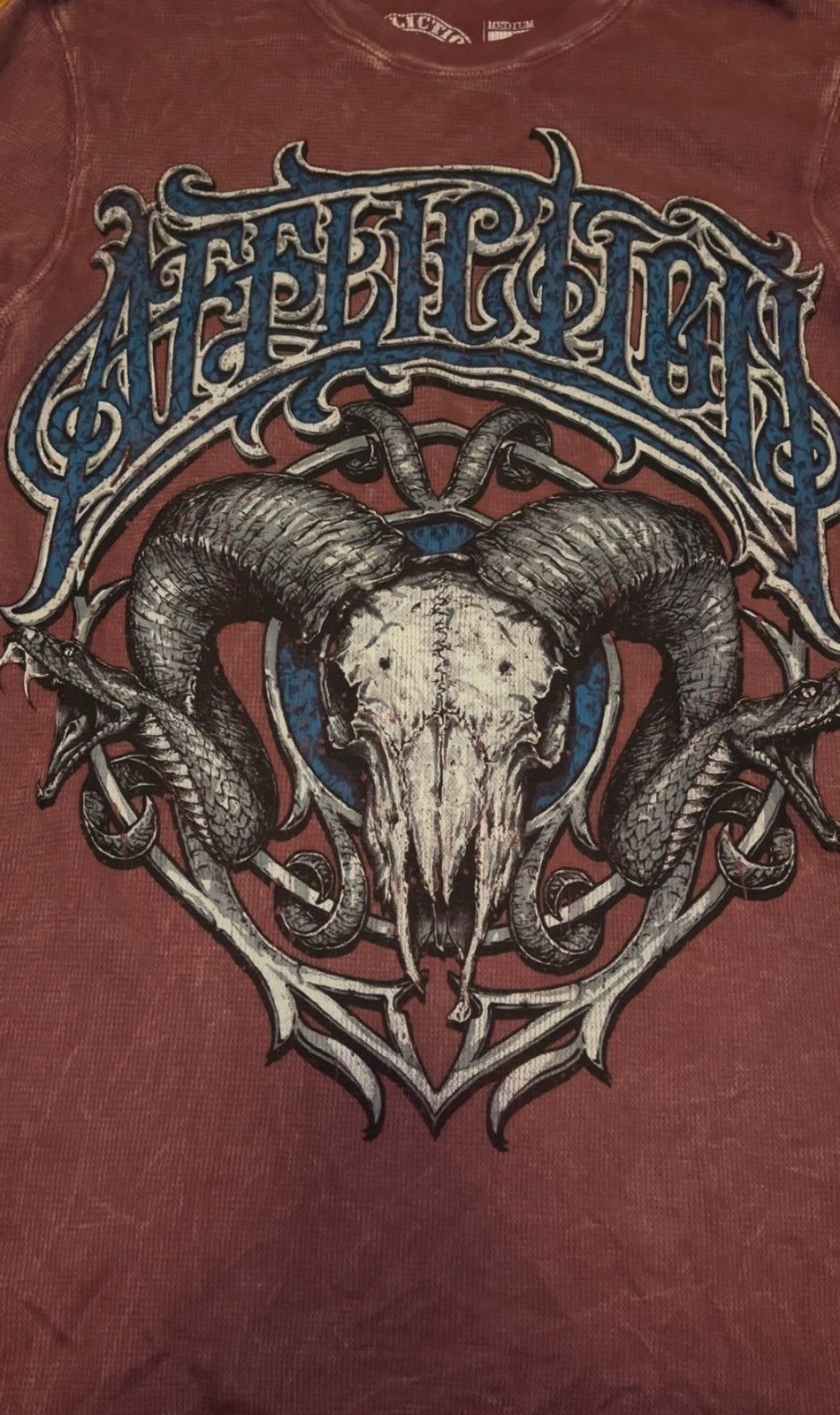 Affliction 💥 Stylish Affliction Thermal – Bold Front Graphic Size US M / EU 48-50 / 2 - 2 Thumbnail