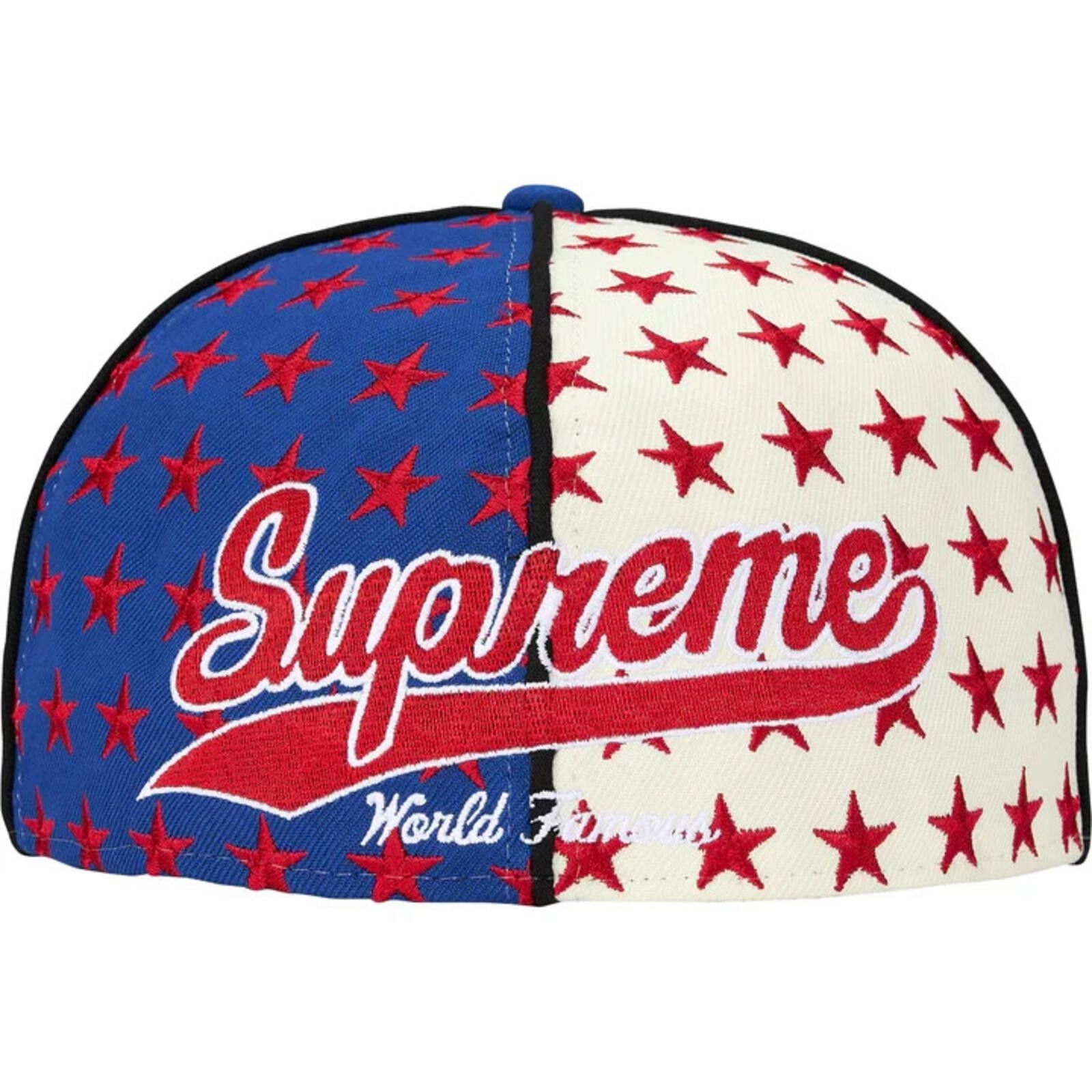 New Era Supreme Mitchell & Ness Teams New Era 59Fifty Fitted Hat Size ONE SIZE - 5 Thumbnail
