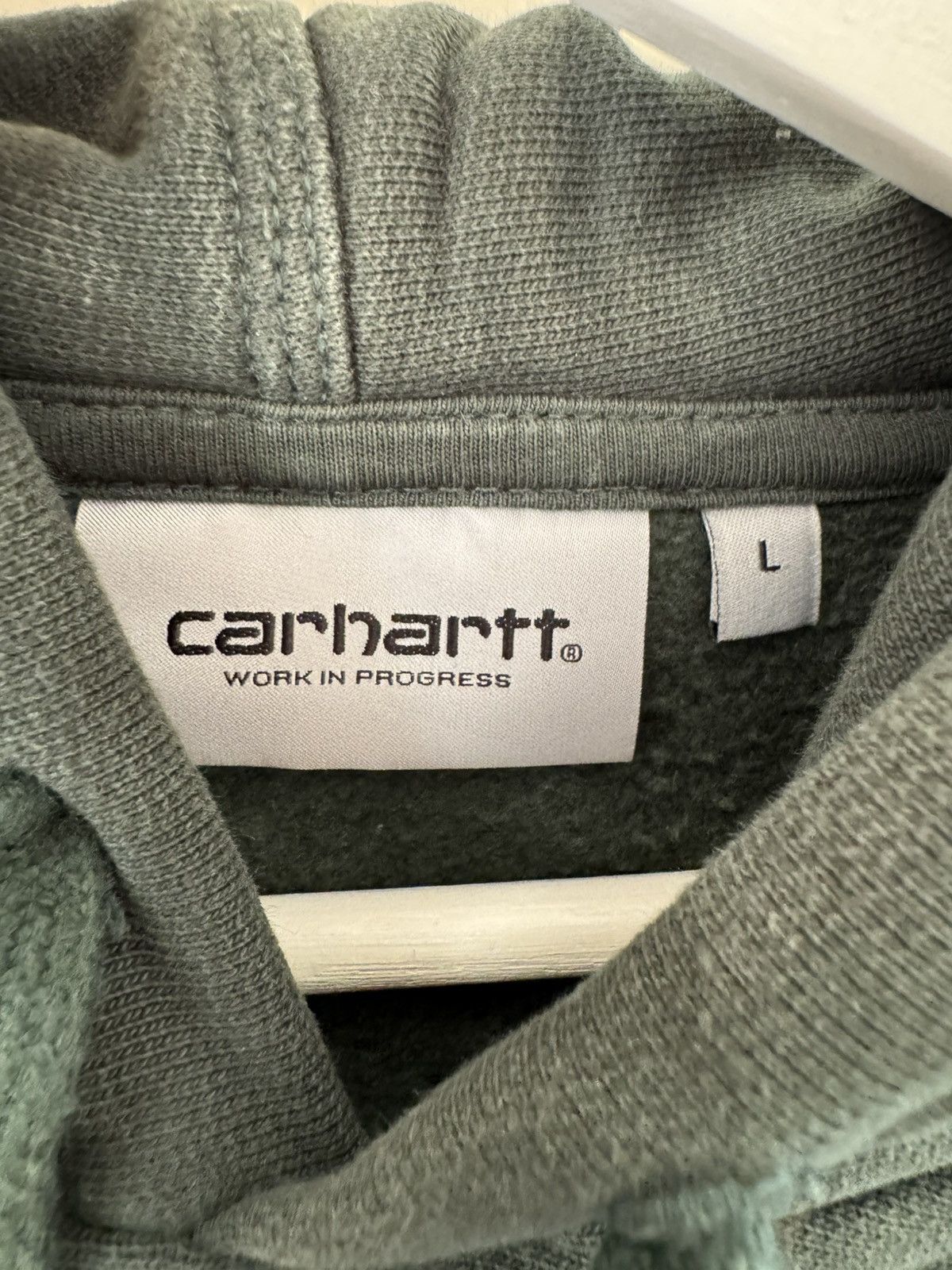Carhartt Wip Carhartt Wip American Script Hoodie Forest Green Size US L / EU 52-54 / 3 - 3 Thumbnail