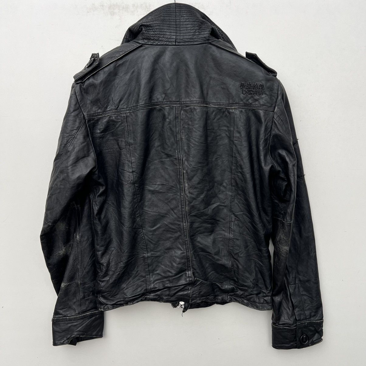 Superdry Super dry Superdry leather jacket vintage Size US L / EU 52-54 / 3 - 9 Thumbnail