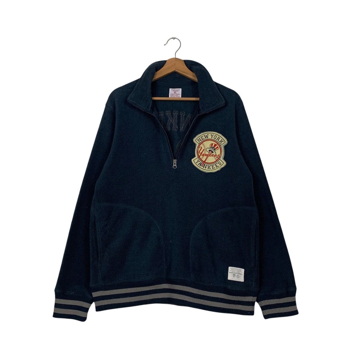 New York Yankees MLB New York Yankees Turtleneck Half Zip Fleece #2525-C114 Size US XL / EU 56 / 4 - 9 Thumbnail