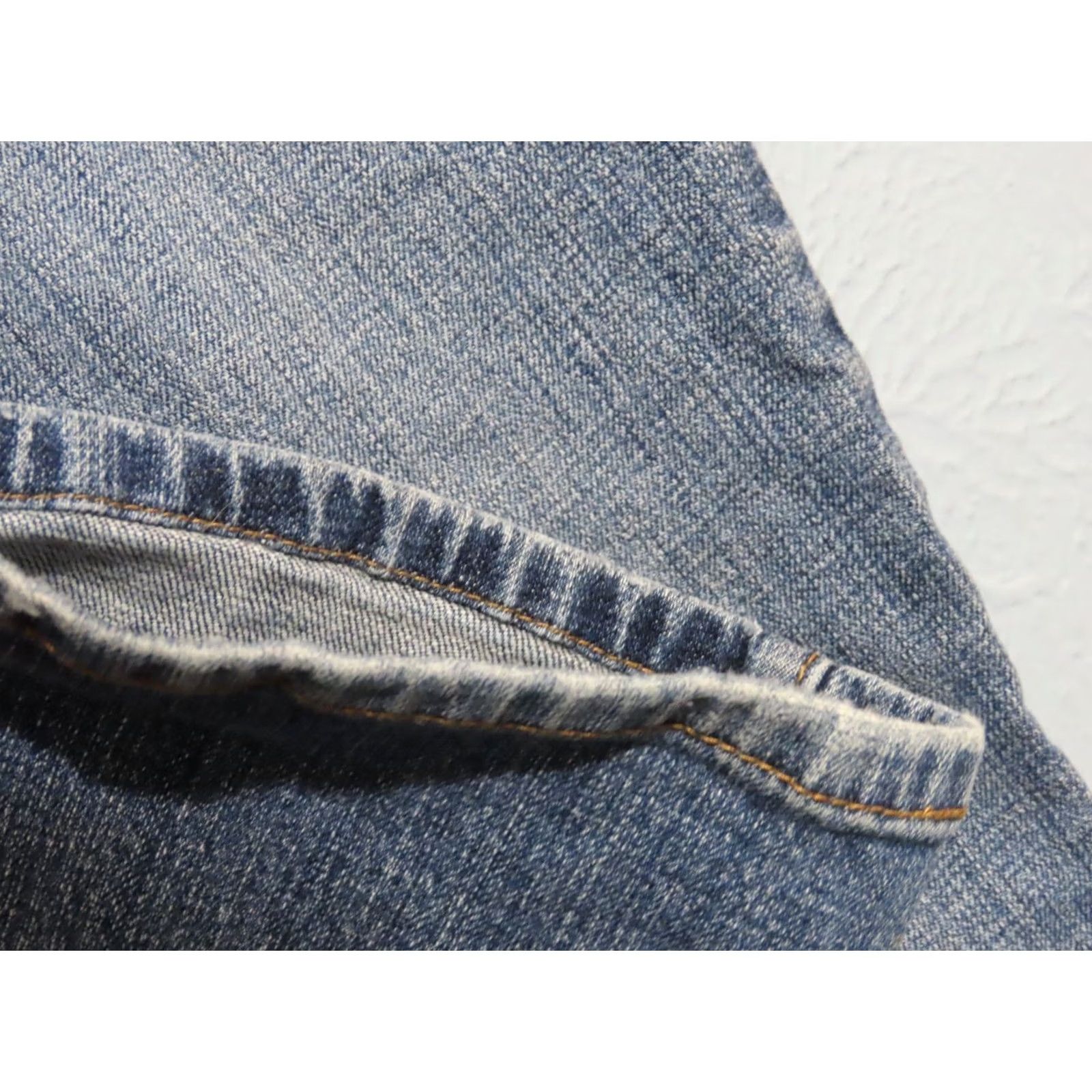 Levi's Levi's 505 Jeans Women Short 10 31x30 Blue Denim Straight Mid Wash Regular Rise Pants Size 32" / US 10 / IT 46 - 6 Thumbnail