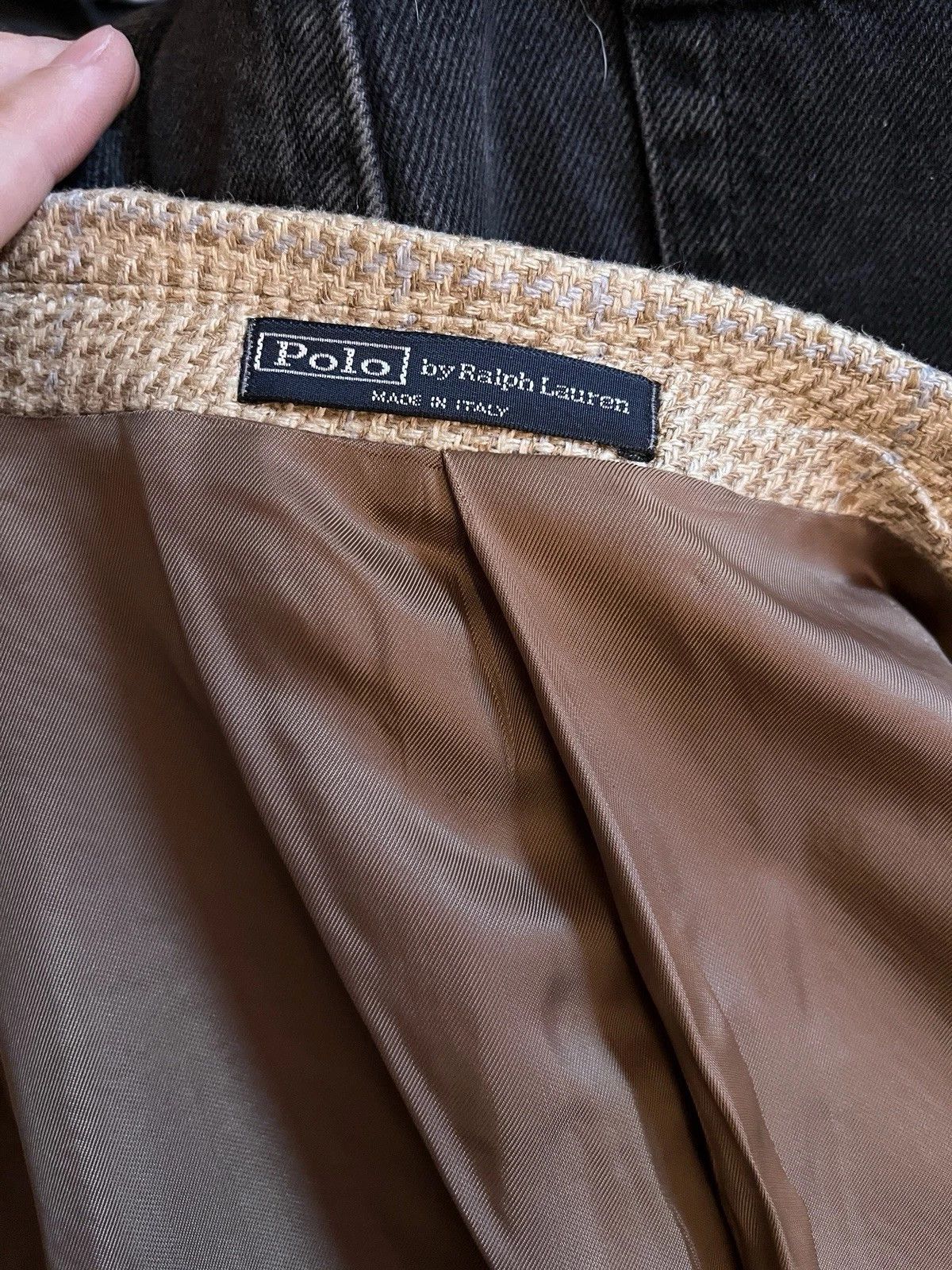 Polo Ralph Lauren Polo Ralph Lauren Blue Label Silk Linen 3/2 Roll Blazer 42 Size 42R - 3 Thumbnail