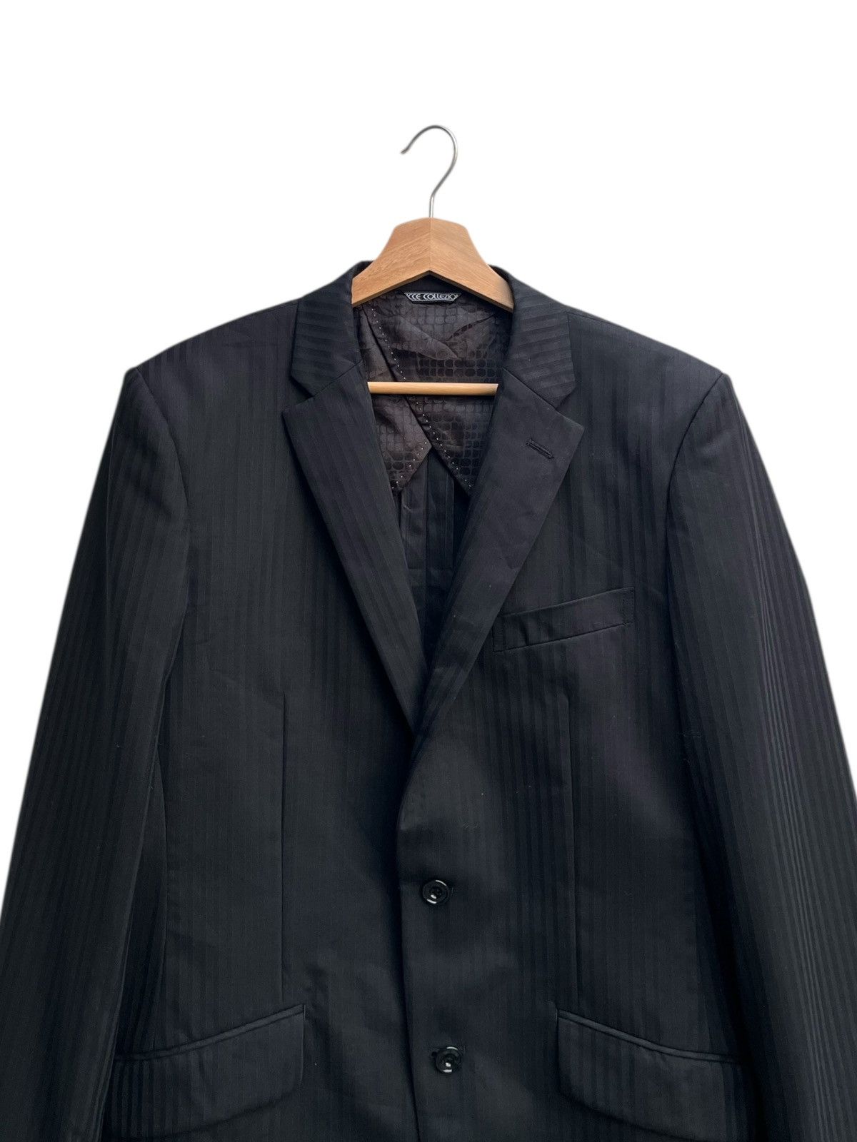 Yoshiyuki Konishi Ficce Collezione by Yoshiyuki Konishi Stripe Suit Jacket Size US M / EU 48-50 / 2 - 5 Thumbnail