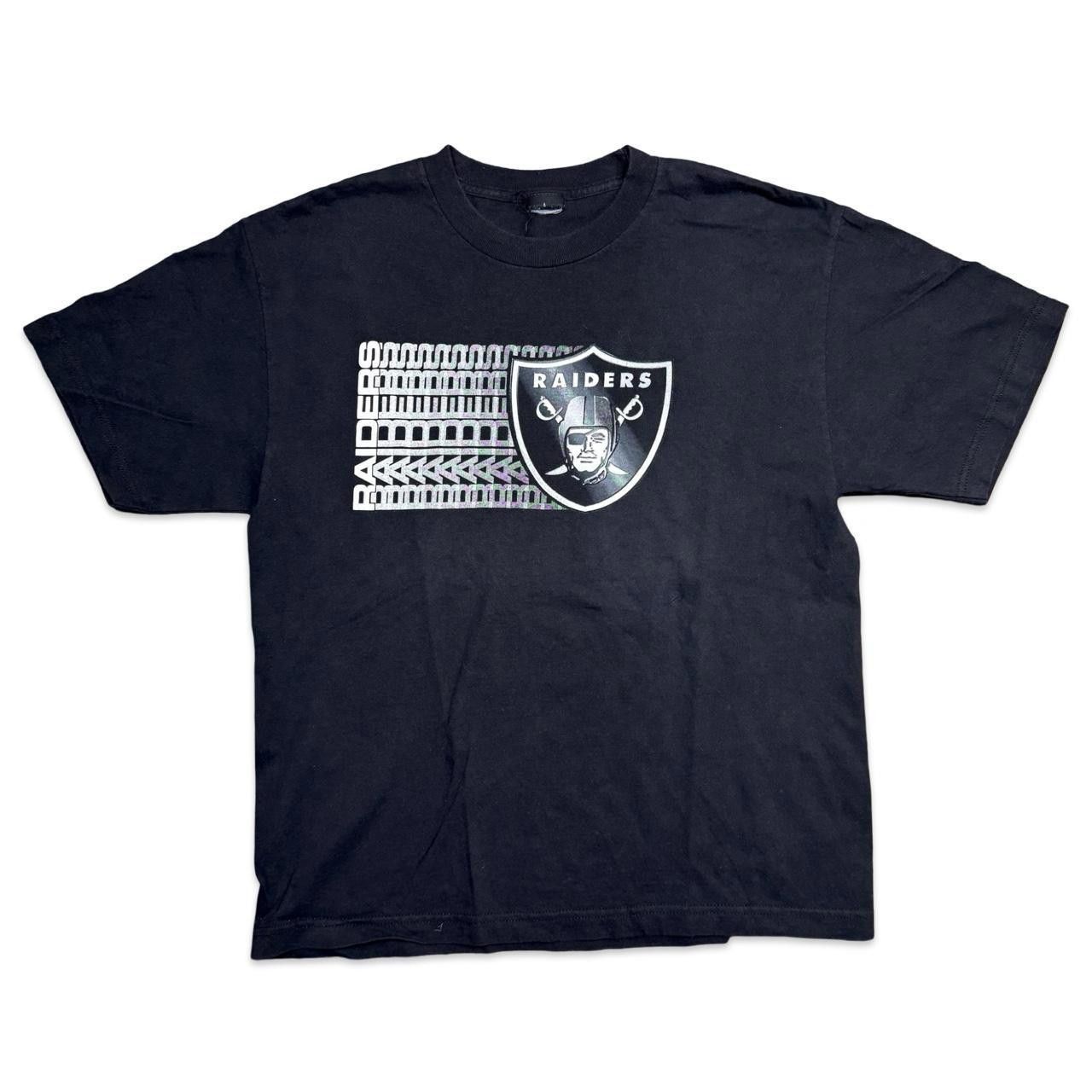 NFL Vintage Oakland Raiders Motion Logo NFL T-Shirt Size US L / EU 52-54 / 3 - 1 Thumbnail