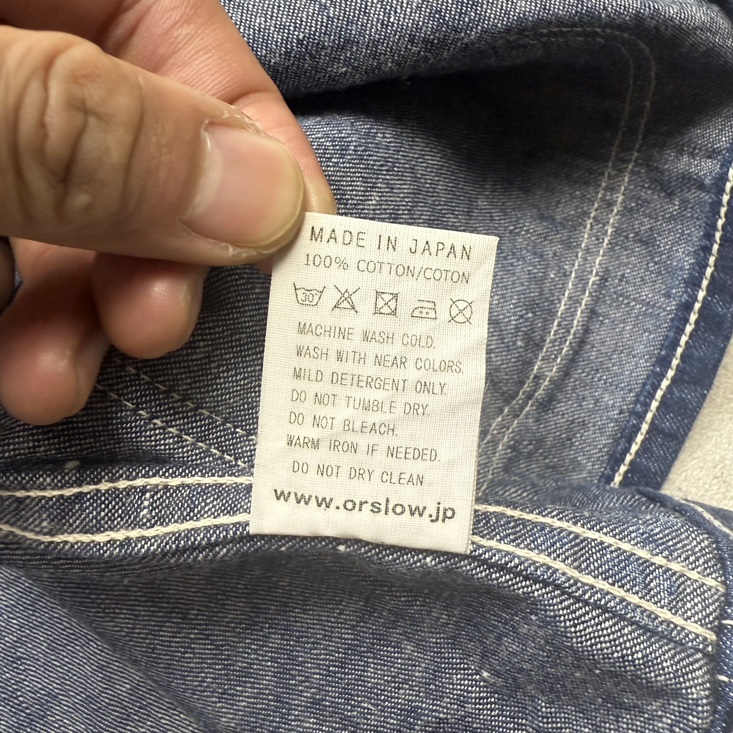 Orslow Vintage Orslow Denim Jacket Size US XS / EU 42 / 0 - 7 Thumbnail