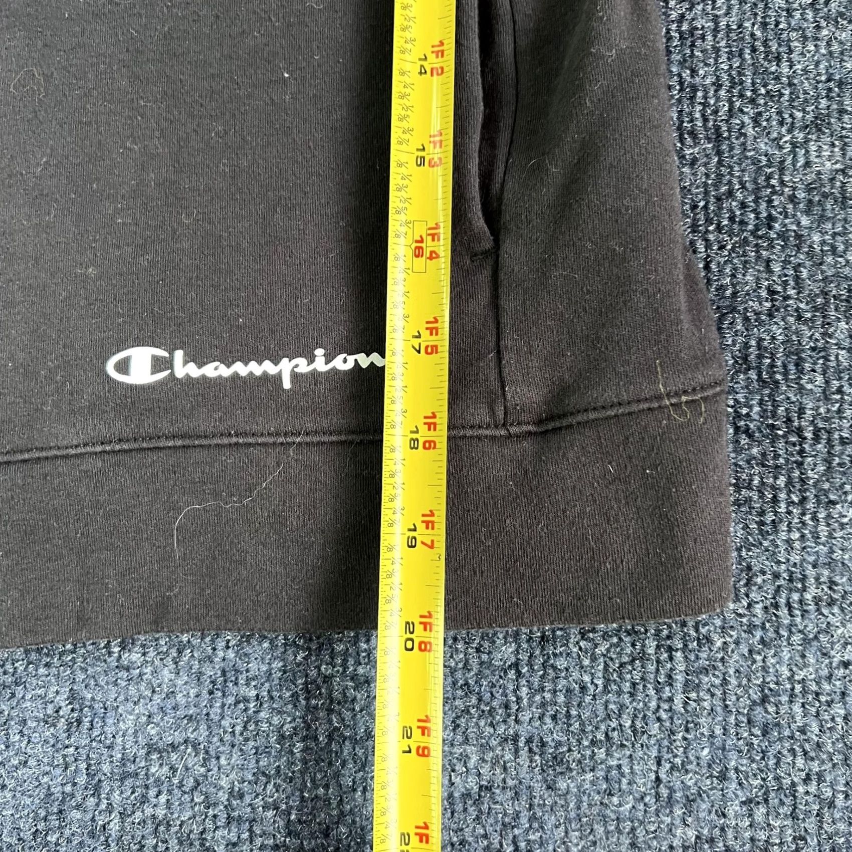 Champion Champion Jacket Womens Medium Black Full Zip Track Glitter Trim Pockets Size M / US 6-8 / IT 42-44 - 7 Thumbnail