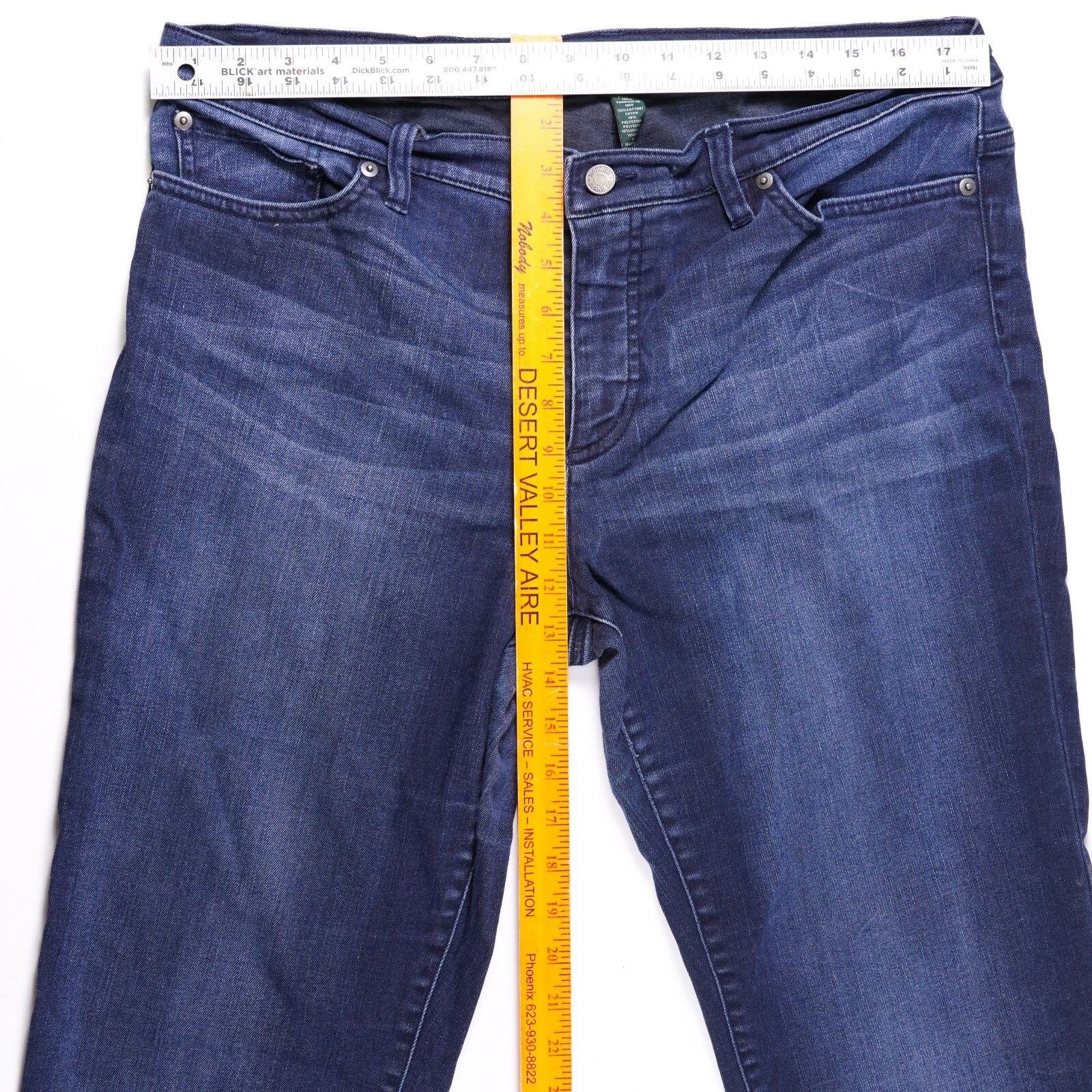 Lauren Ralph Lauren Ralph Lauren Cotton Denim Jeans Straight Leg Pants Size 16 Size 36" / US 14 / IT 50 - 2 Thumbnail