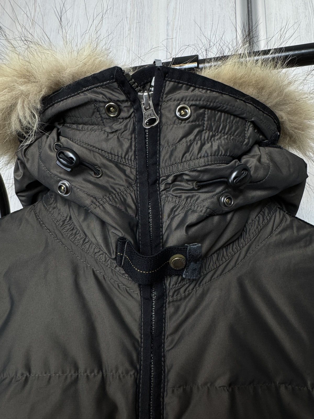 Parajumpers Parajumpers vintage nylon quilted down long winter jacket Size L / US 10 / IT 46 - 9 Thumbnail