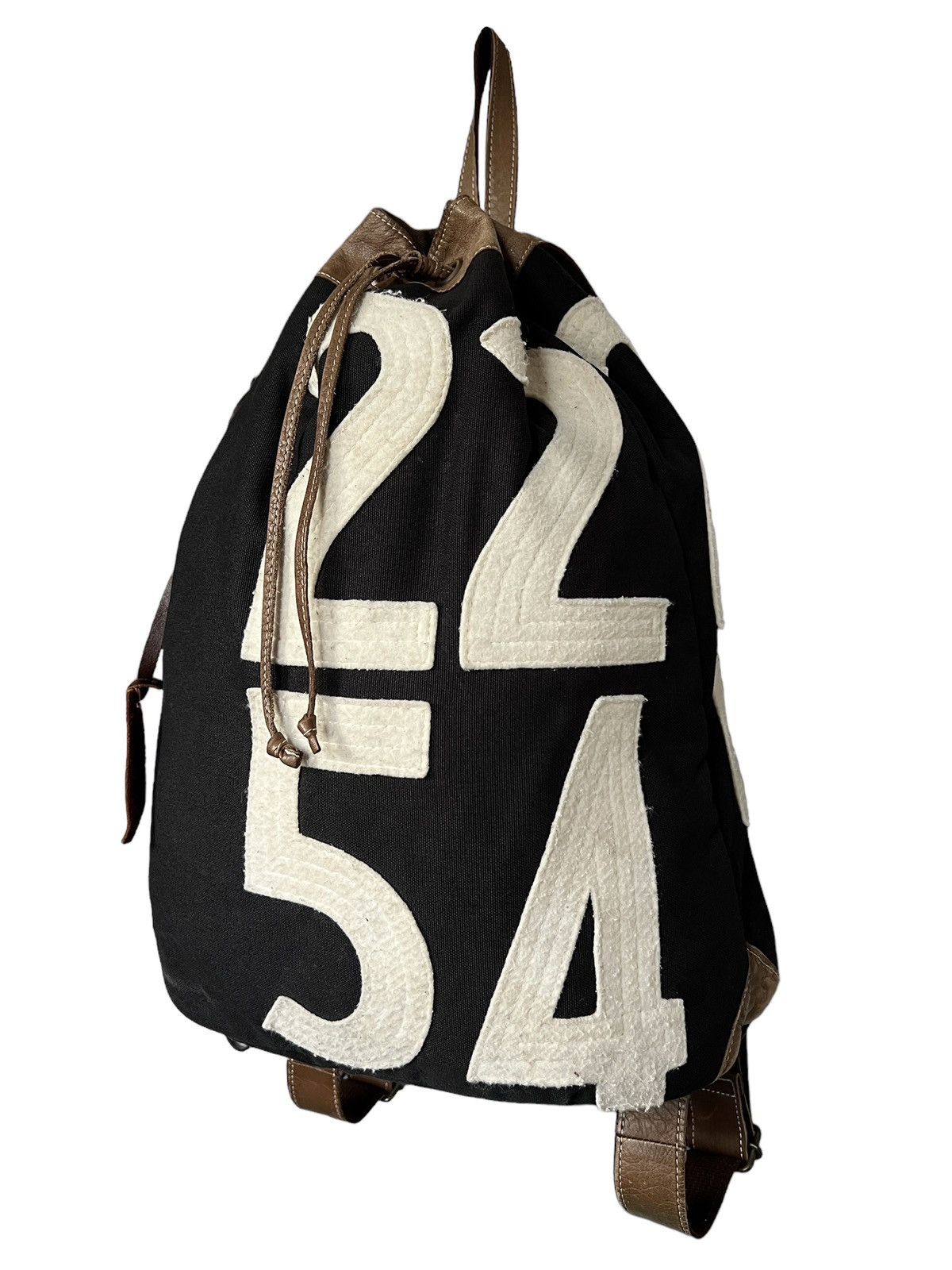 Japanese Brand Tideway 🇯🇵 x Steed Numericals Canvas Backpack Size ONE SIZE - 3 Thumbnail