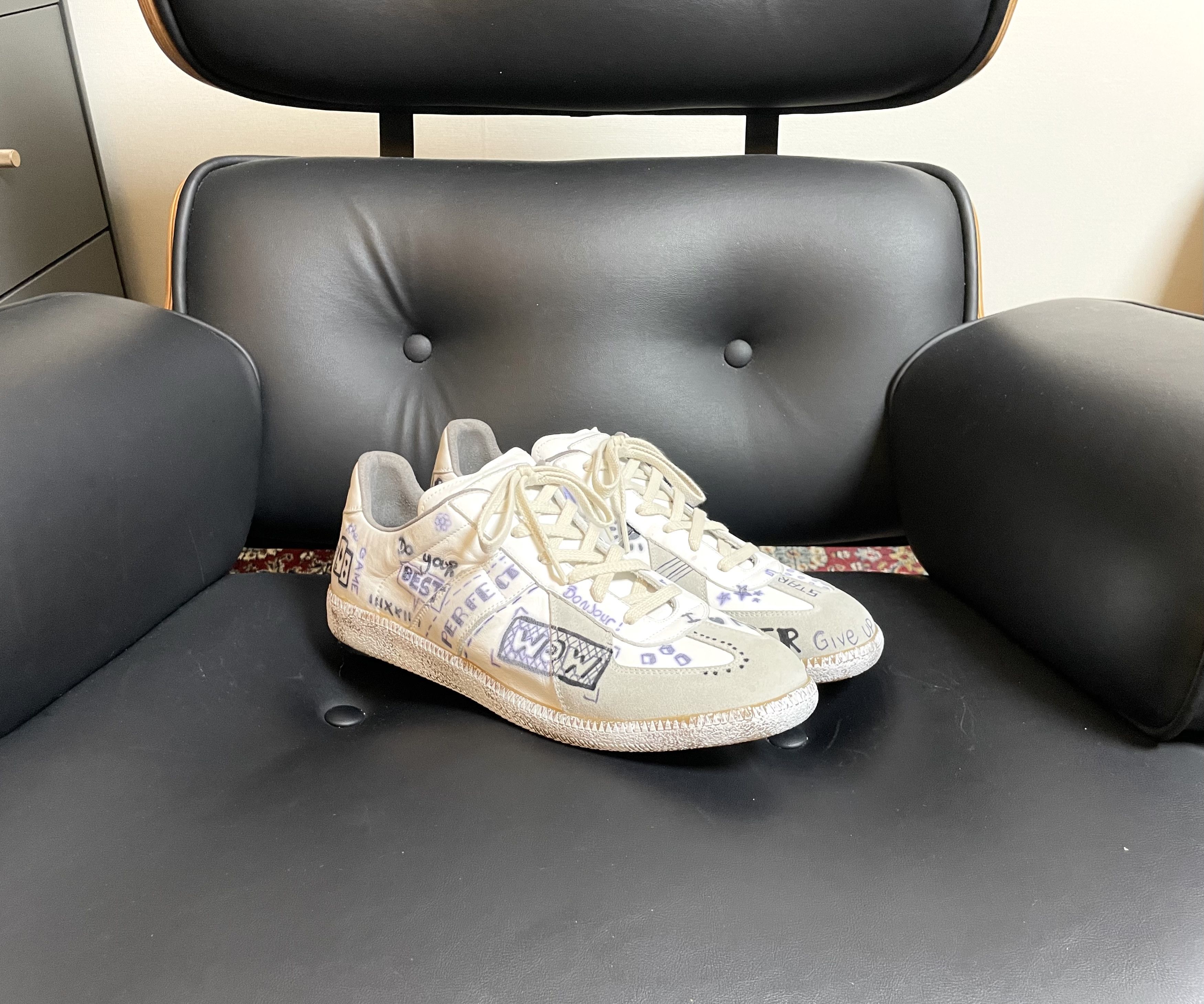 Maison Margiela Maison Margiela GAT (Graffiti 2020) Size US 10.5 / EU 43-44 - 4 Thumbnail