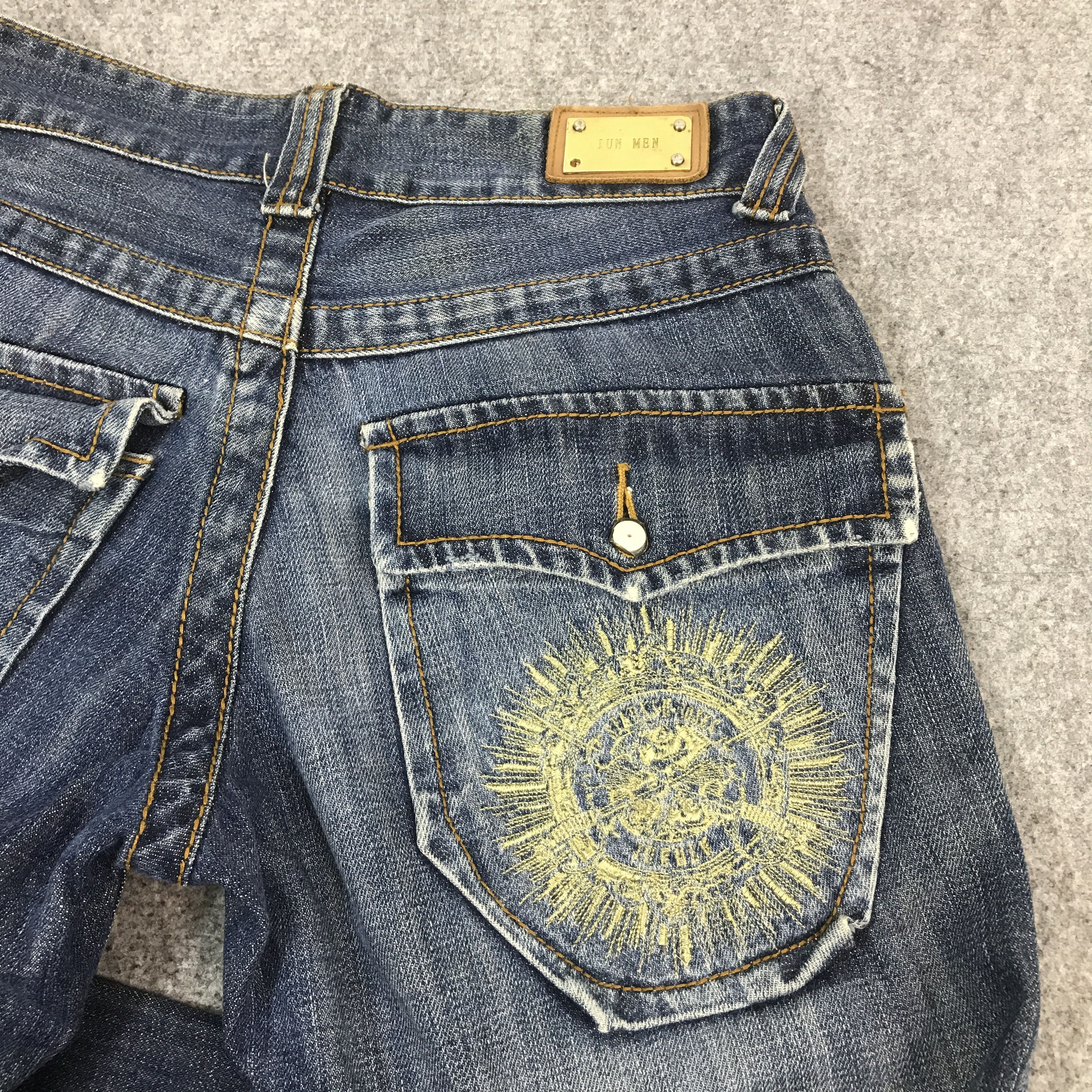 JUN MEN FLARE JUN MEN JAAPAN BOOTCUT DENIM JEANS PANTS Size US 30 / EU 46 - 8 Thumbnail