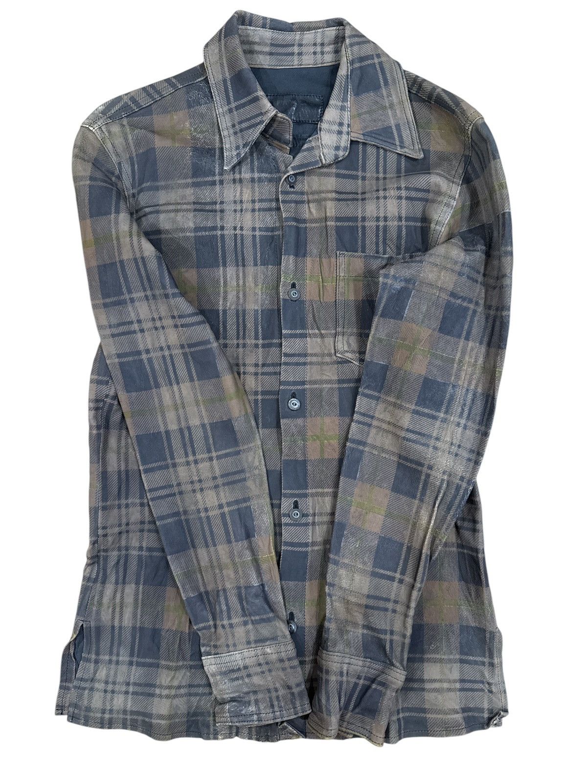Isamu Katayama Backlash Isamu Katayama Backlash Seep Leather Shirt Size US S / EU 44-46 / 1 - 7 Thumbnail