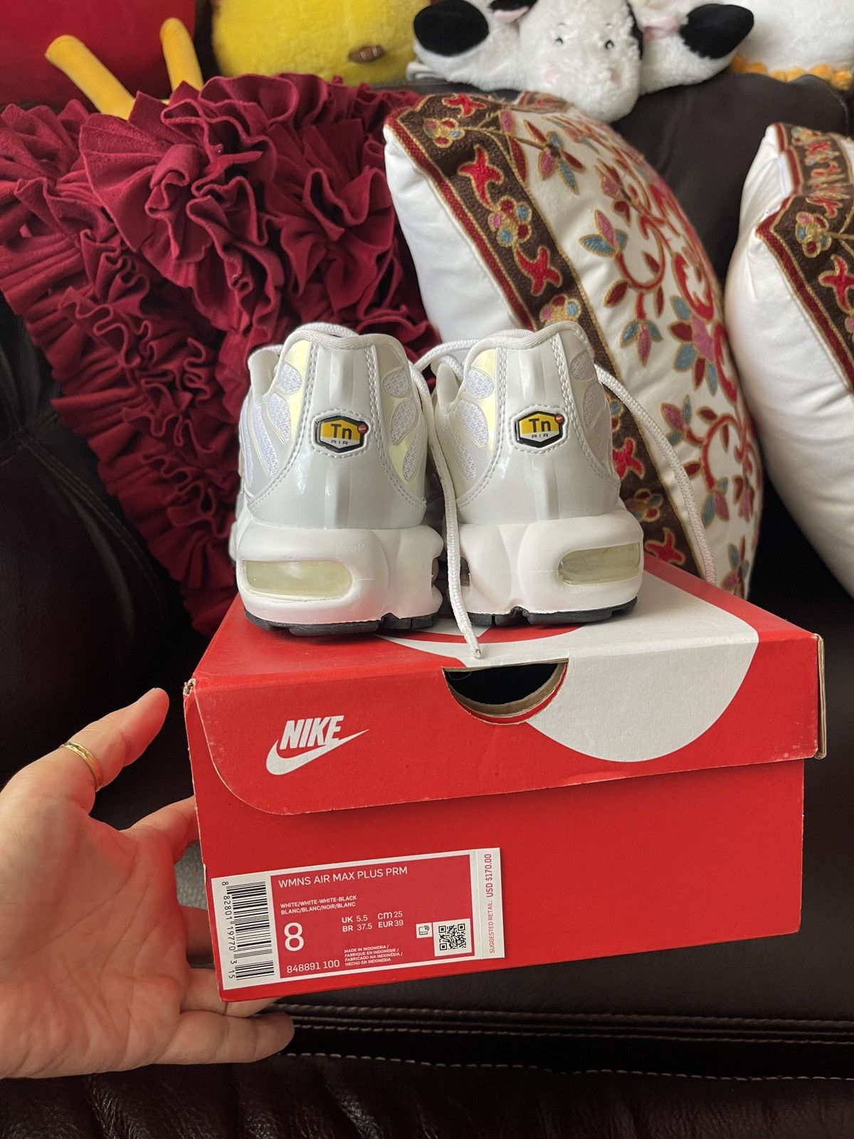 Nike NIX women’s air max plus PRM shoes size 8 Size US 8 / IT 38 - 2 Thumbnail