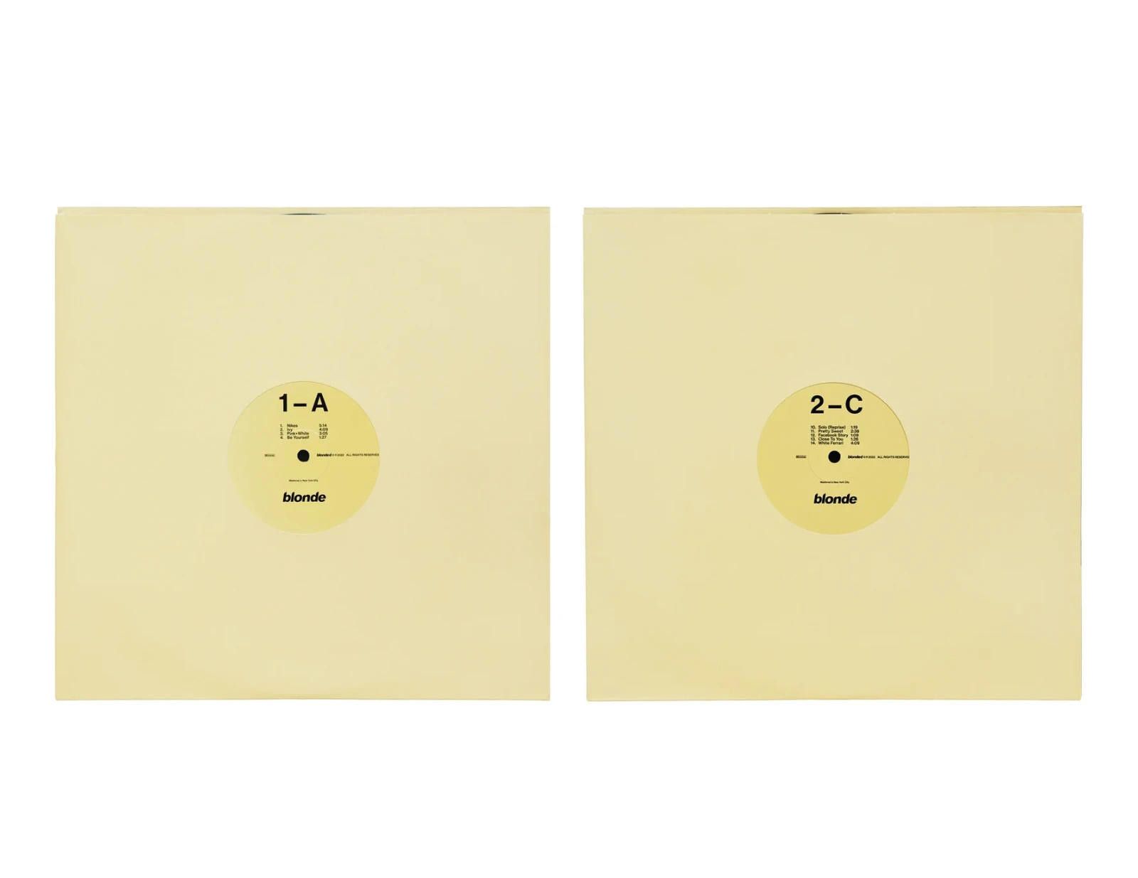 Other SEALED - Frank Ocean - Blonde 2x LP Vinyl w/ Poster Size ONE SIZE - 6 Thumbnail