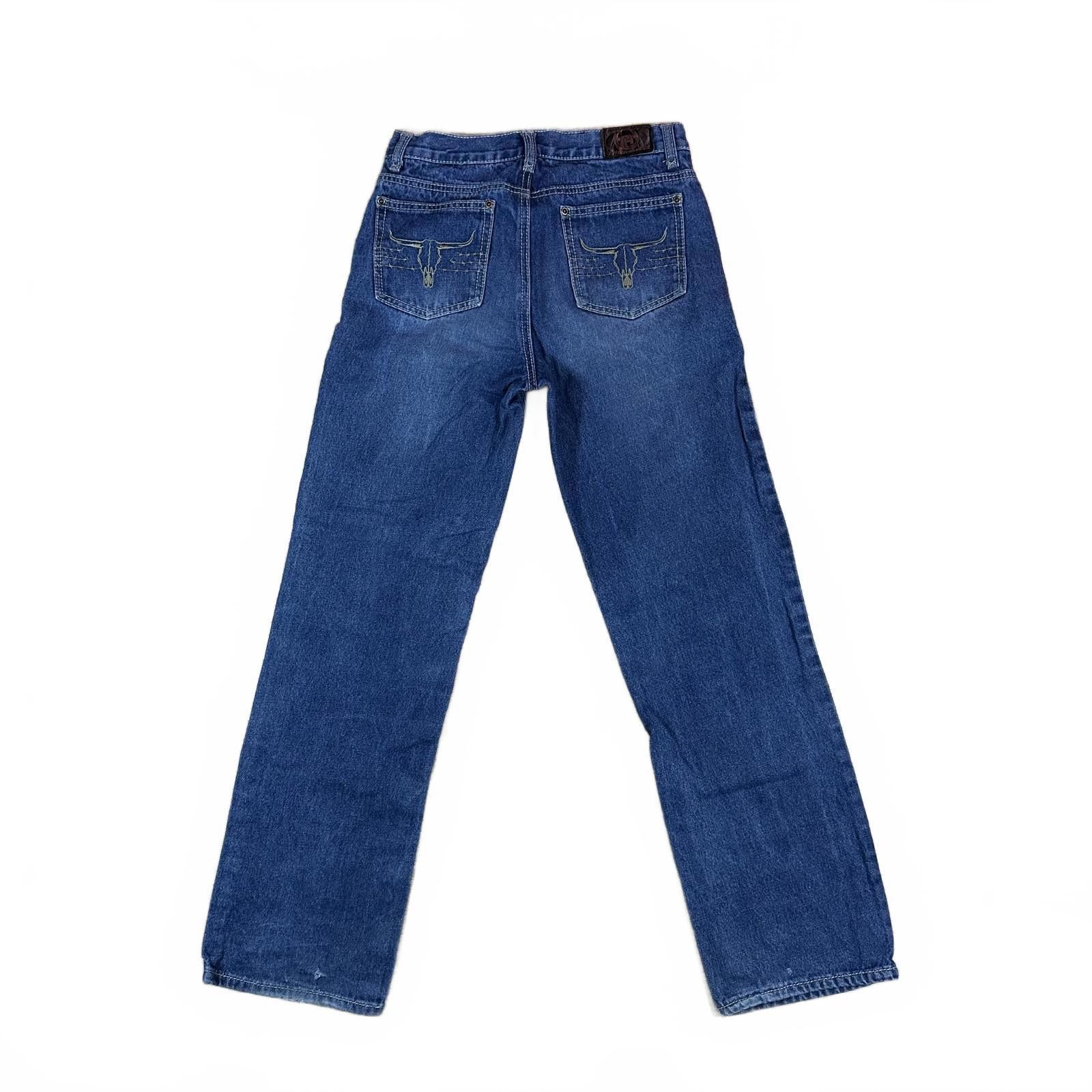 Cowboy Equipment Cowboy Women Jeans 14 Blue Straight Vintage Size 34" / US 12 / IT 48 - 1 Thumbnail