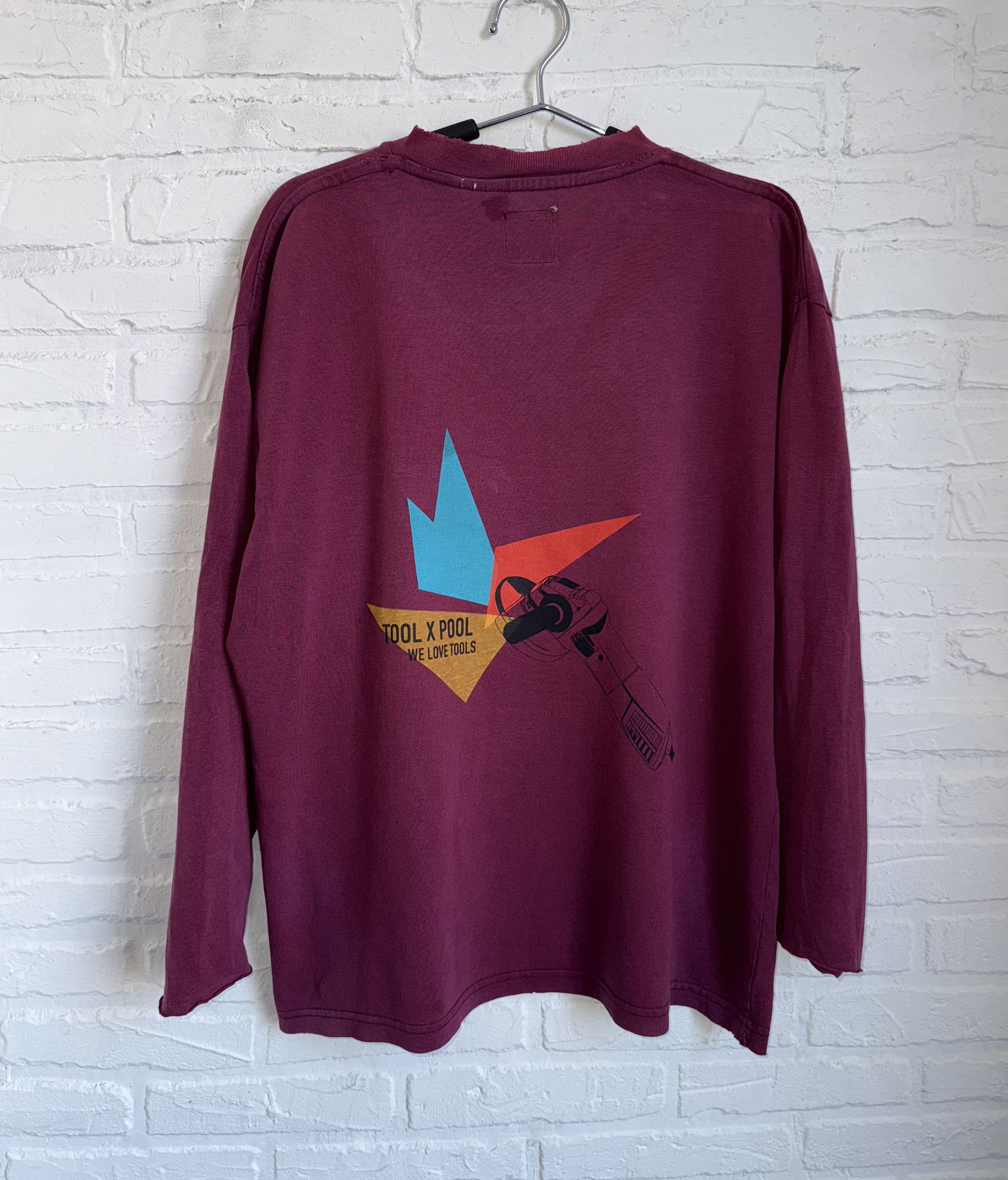 Nike Rare Nike “Tool X Pool – We Love Tools” Long Sleeve t-shirt Size US M / EU 48-50 / 2 - 1 Thumbnail