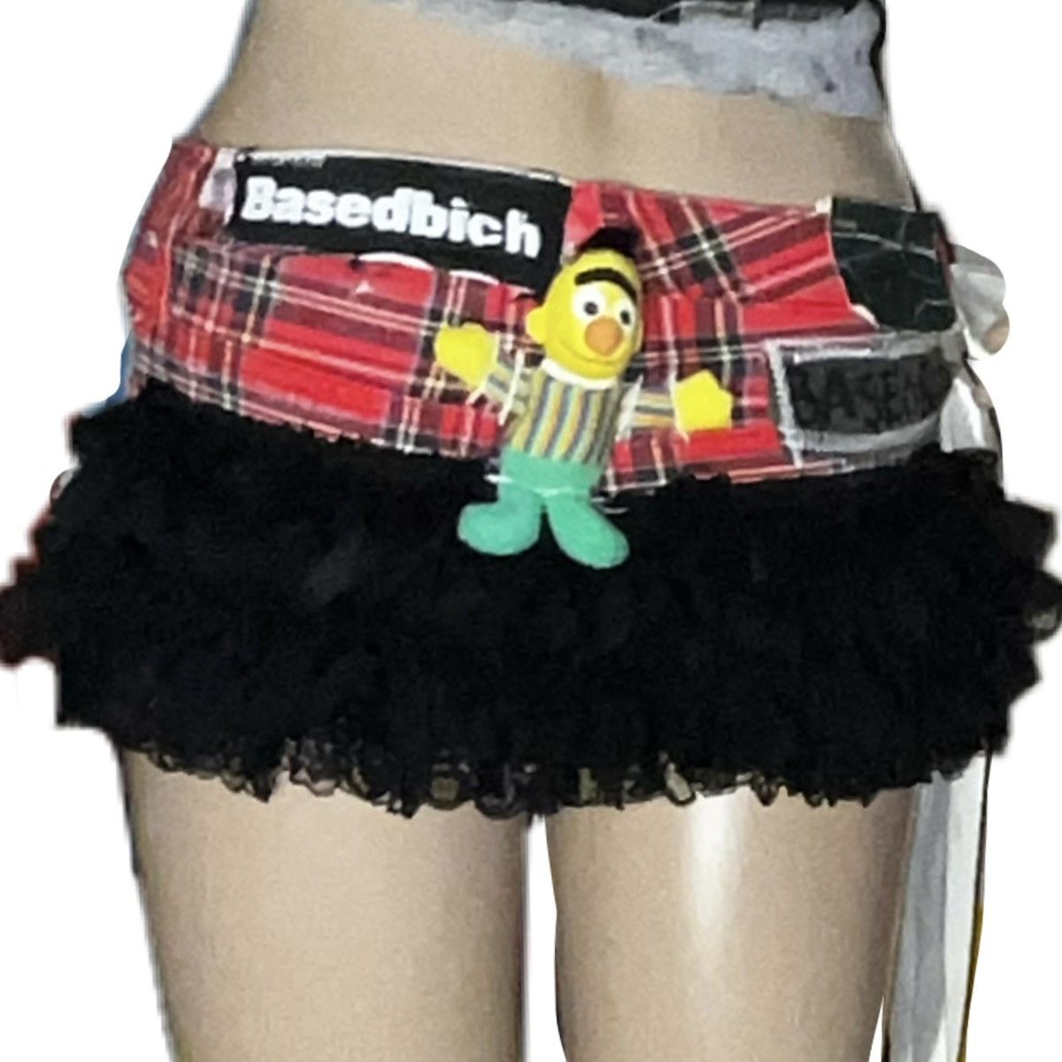 Japanese Brand Basedbich mini skirt Size 25" / US 0 / IT 36 - 2 Thumbnail