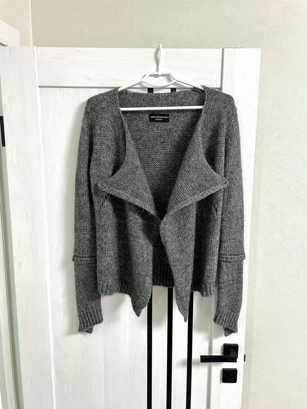 Zadig & Voltaire Zadig & Voltaire Alpaca Wool Blend Cardigan Sweater Size S / US 4 / IT 40 - 1 Thumbnail